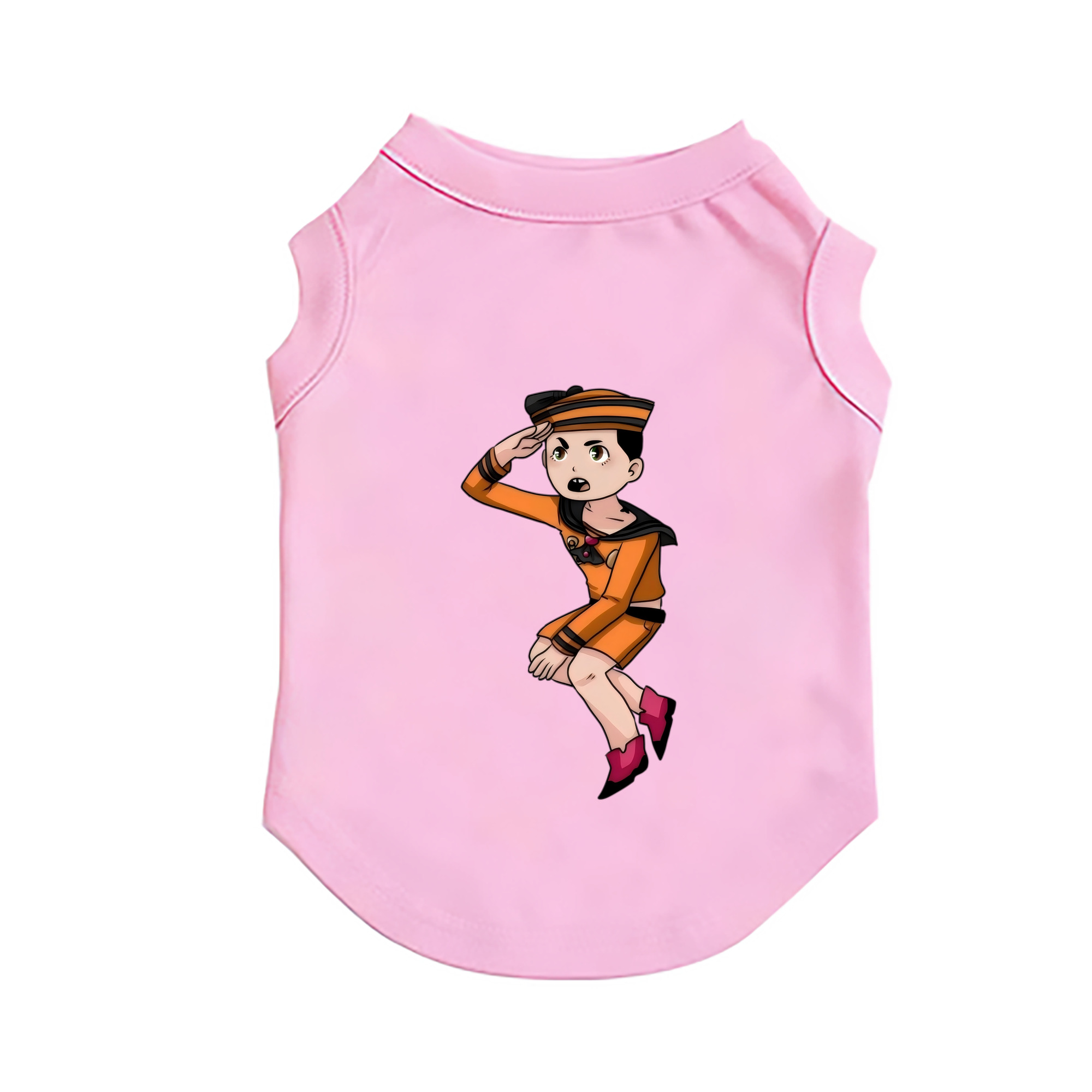 （画像用） ジョジョの奇妙な冒険 東方定助 JoJo's Bizarre Adventure Higashikata Josuke ペット用ベスト