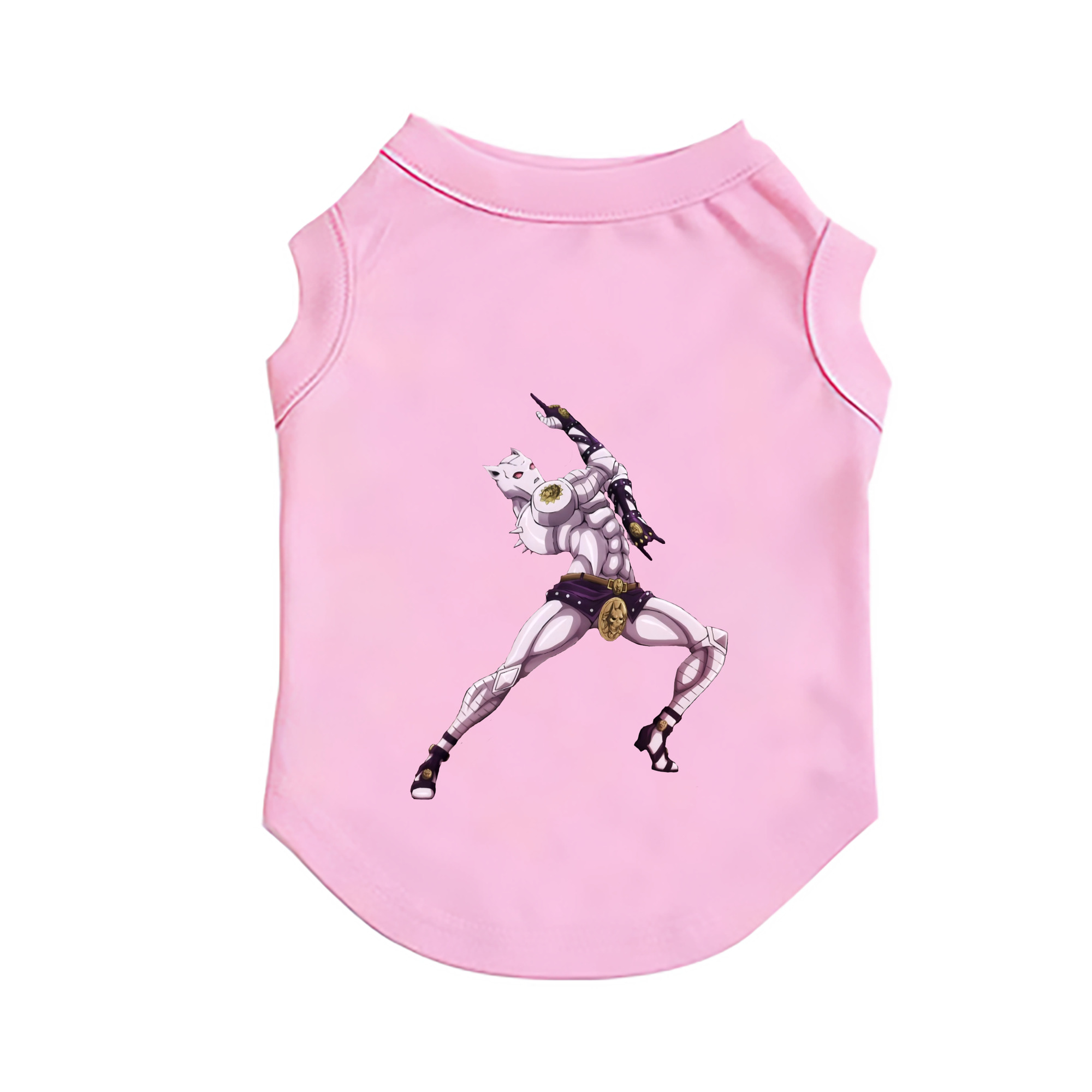 （画像用） ジョジョの奇妙な冒険 きら よしかげ JoJo's Bizarre Adventure Kira Yoshikage ペット用ベスト