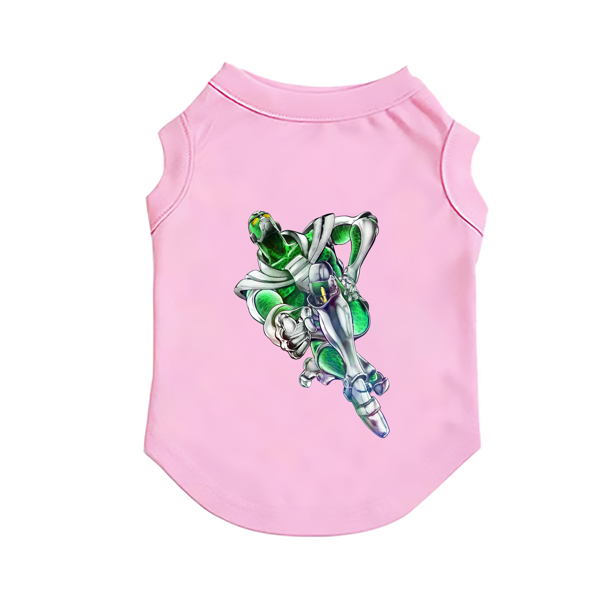 （画像用） ジョジョの奇妙な冒険 花京院 典明（かきょういん のりあき） JoJo's Bizarre Adventure Kakyoin Noriaki ペット用ベスト
