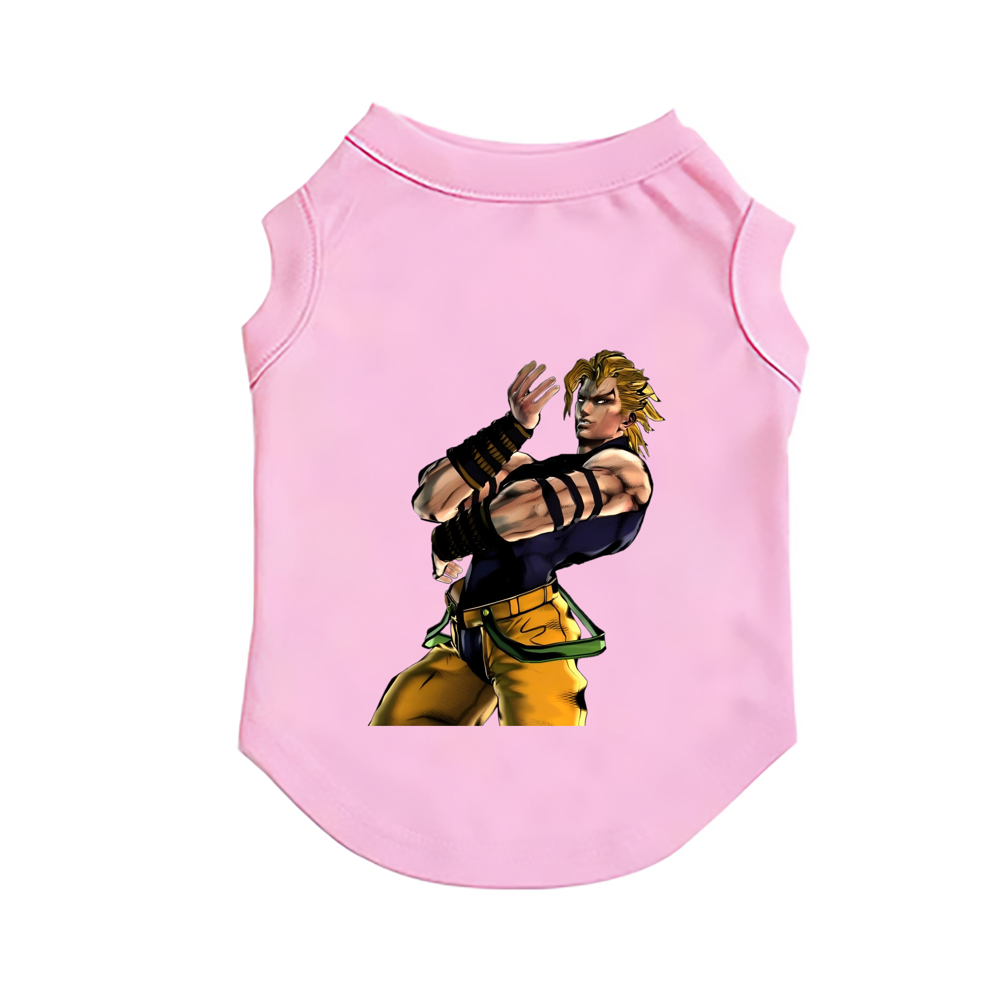（画像用） ジョジョの奇妙な冒険 ディオ?ブランドー JoJo's Bizarre Adventure Dio Brando ペット用ベスト