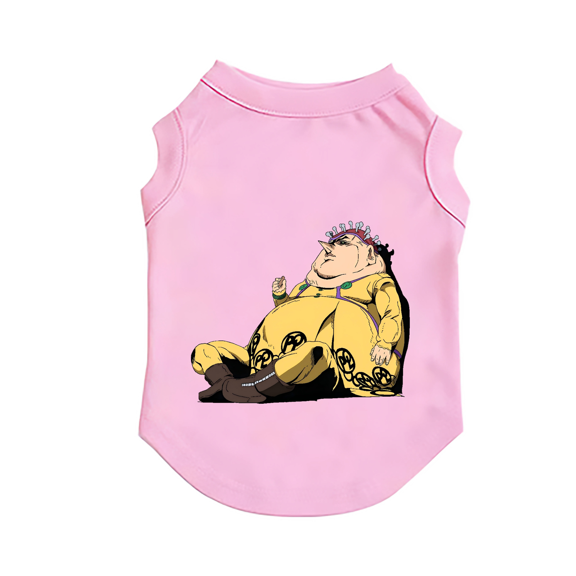 （画像用） ジョジョの奇妙な冒険 ポルポ JoJo's Bizarre Adventure Polpo ペット用ベスト