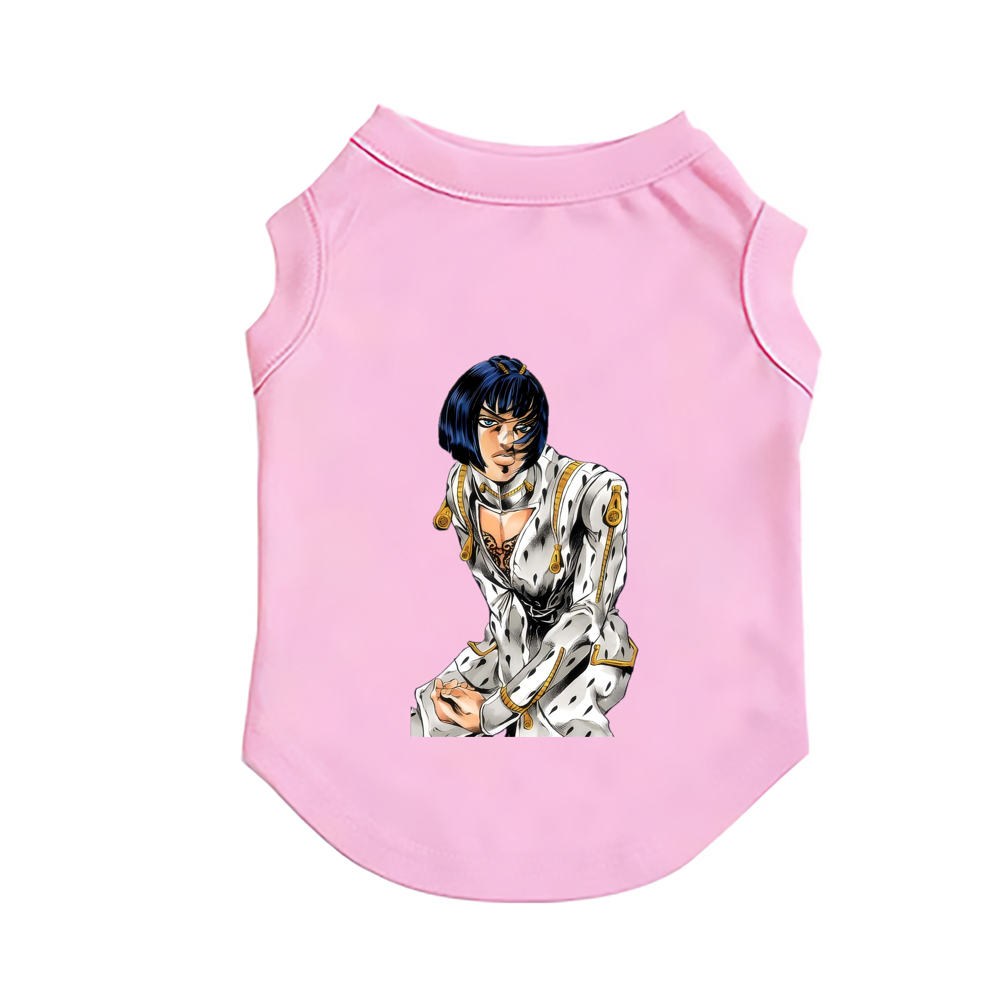 （画像用） ジョジョの奇妙な冒険 ブローノ?ブチャラティ JoJo's Bizarre Adventure Bruno Bucciarati ペット用ベスト