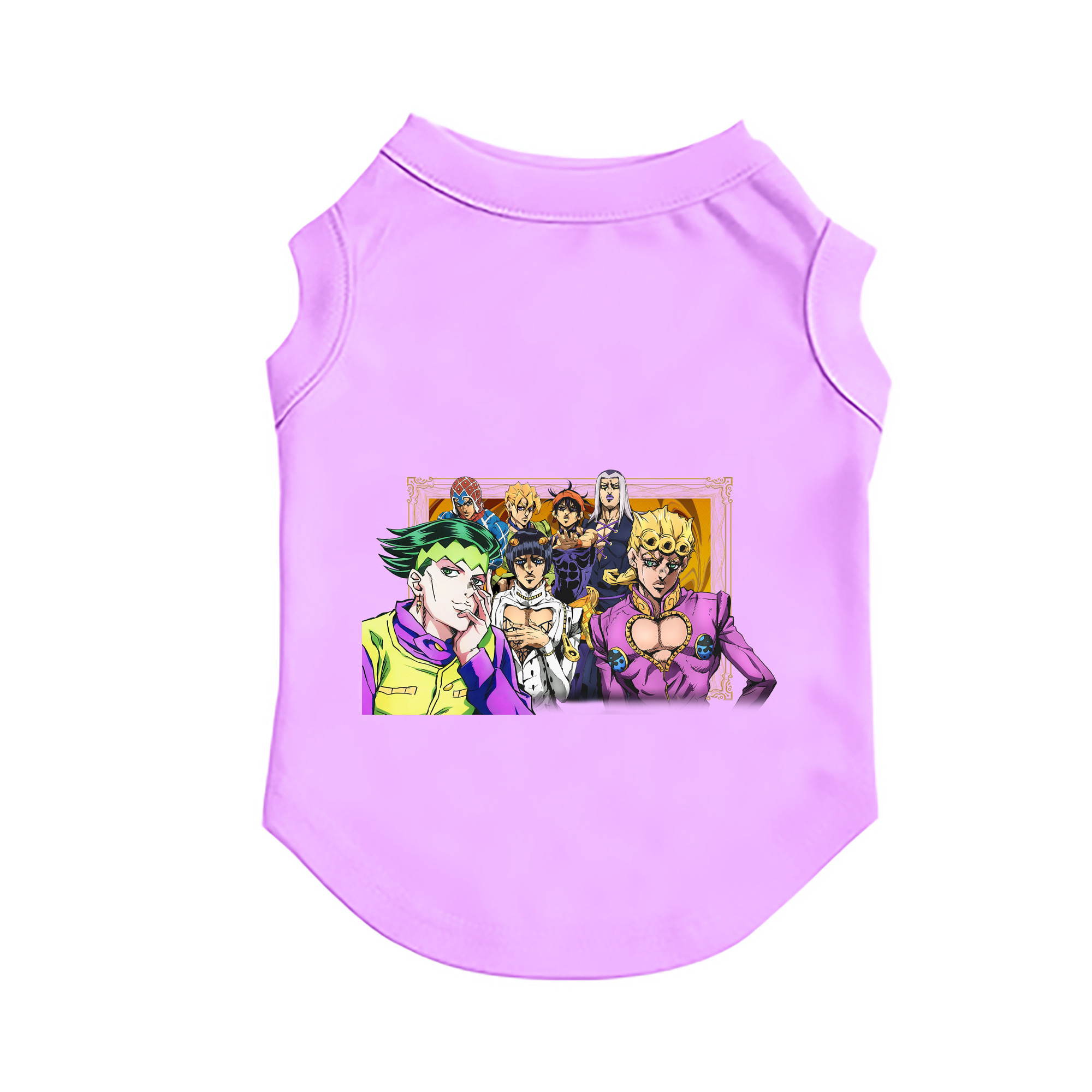 （画像用） ジョジョの奇妙な冒険 ジョルノ?ジョバァーナ JoJo's Bizarre Adventure Giorno Giovanna ペット用ベスト