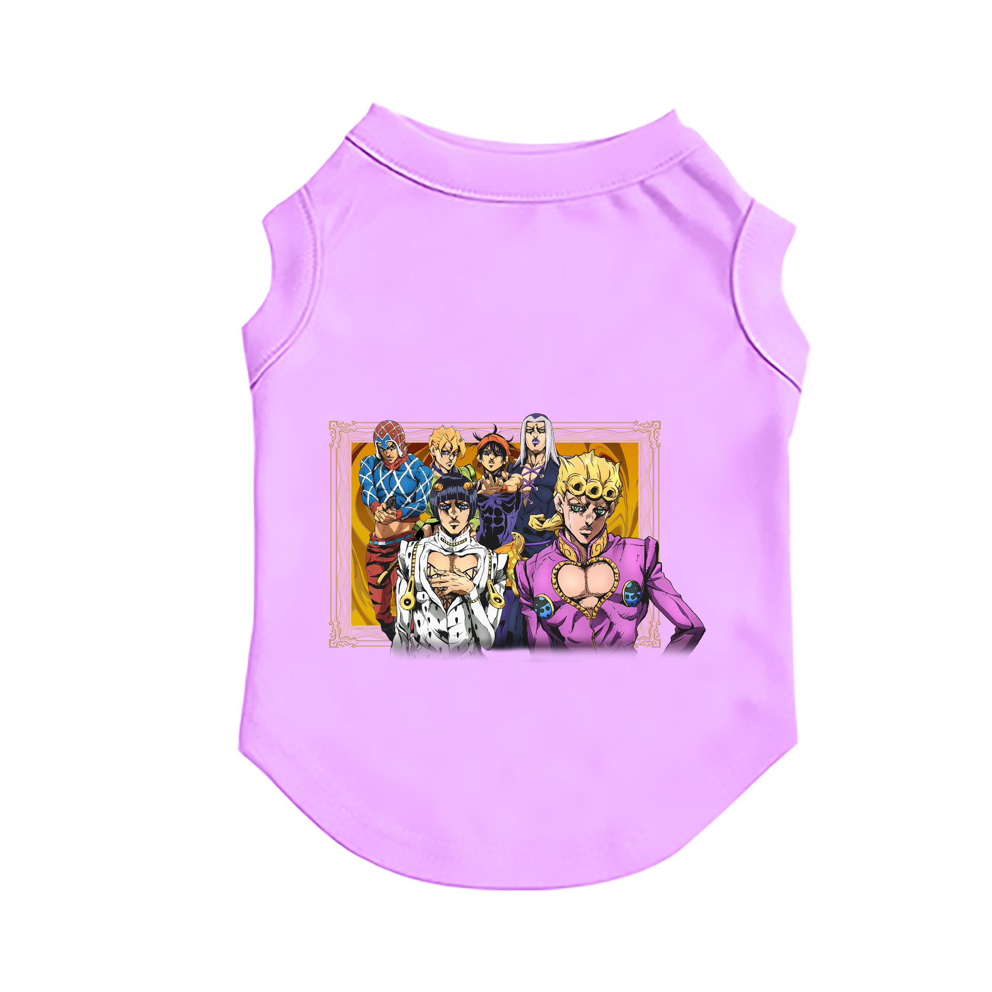 （画像用） ジョジョの奇妙な冒険 ジョルノ?ジョバァーナ JoJo's Bizarre Adventure Giorno Giovanna ペット用ベスト