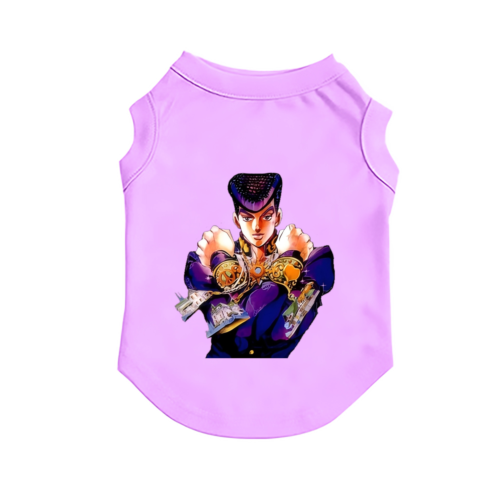 （画像用） ジョジョの奇妙な冒険 ひがしかた じょうすけ JoJo's Bizarre Adventure Higashikata Josuke ペット用ベスト