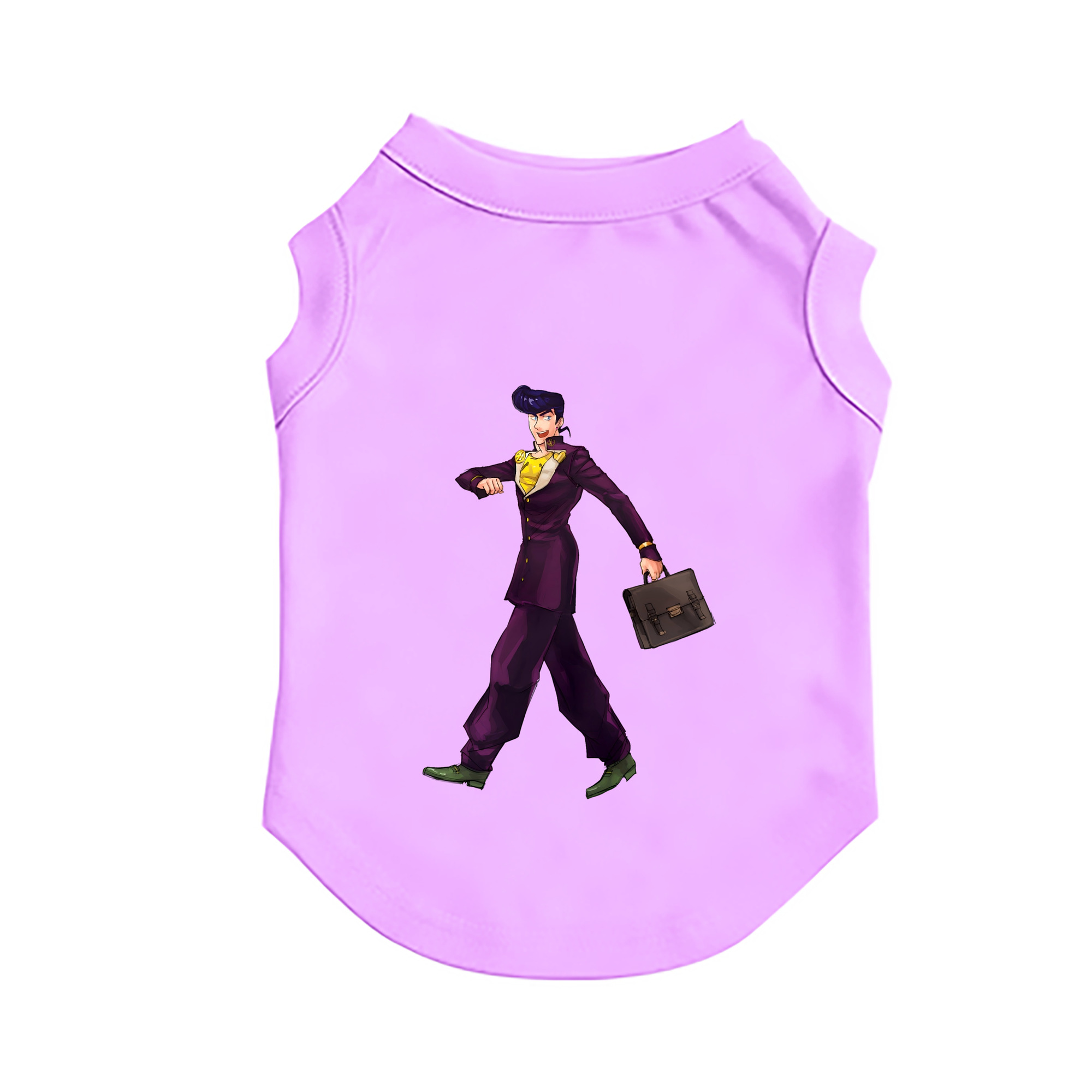 （画像用） ジョジョの奇妙な冒険 ひがしかた じょうすけ JoJo's Bizarre Adventure Higashikata Josuke ペット用ベスト