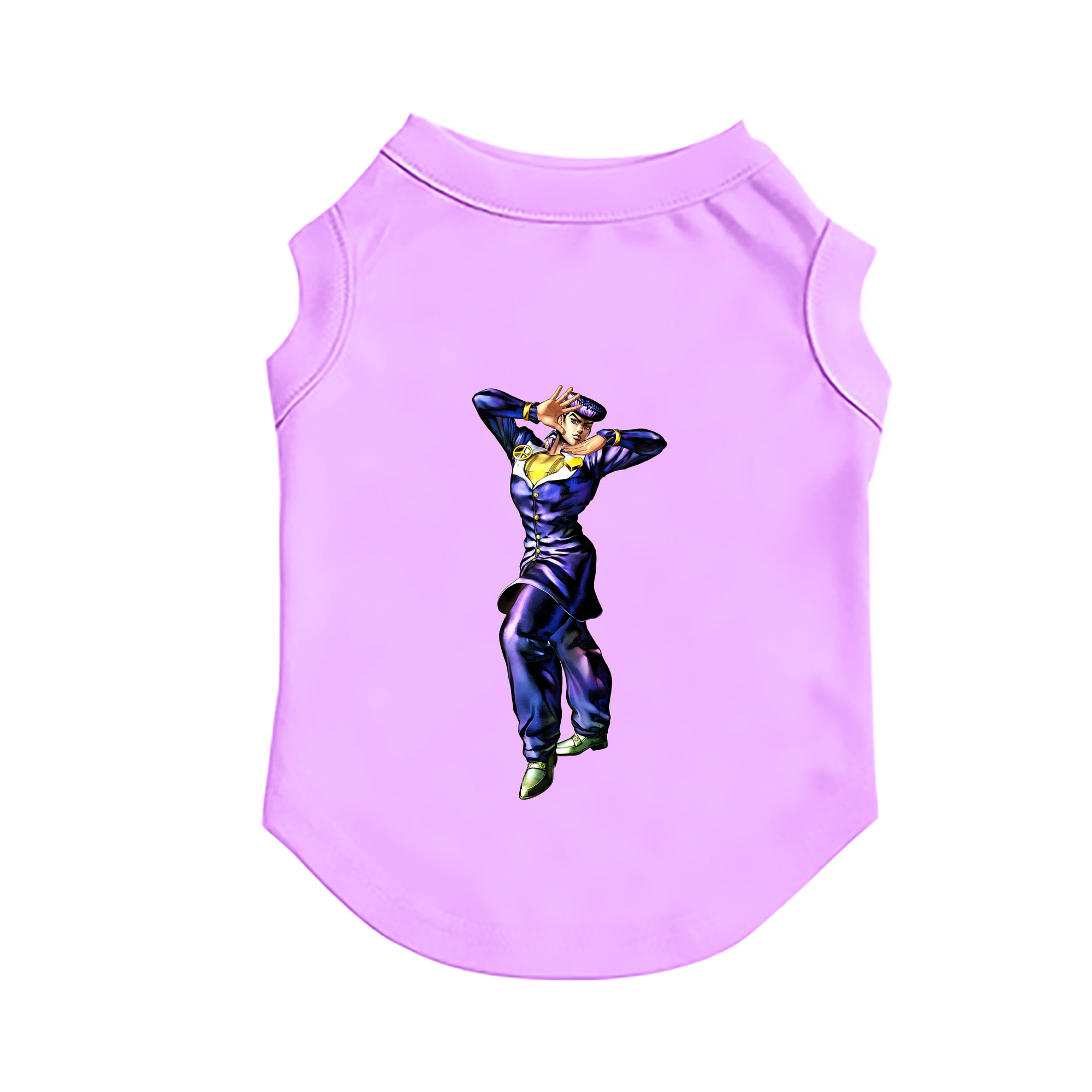 （画像用） ジョジョの奇妙な冒険 ひがしかた じょうすけ JoJo's Bizarre Adventure Higashikata Josuke ペット用ベスト