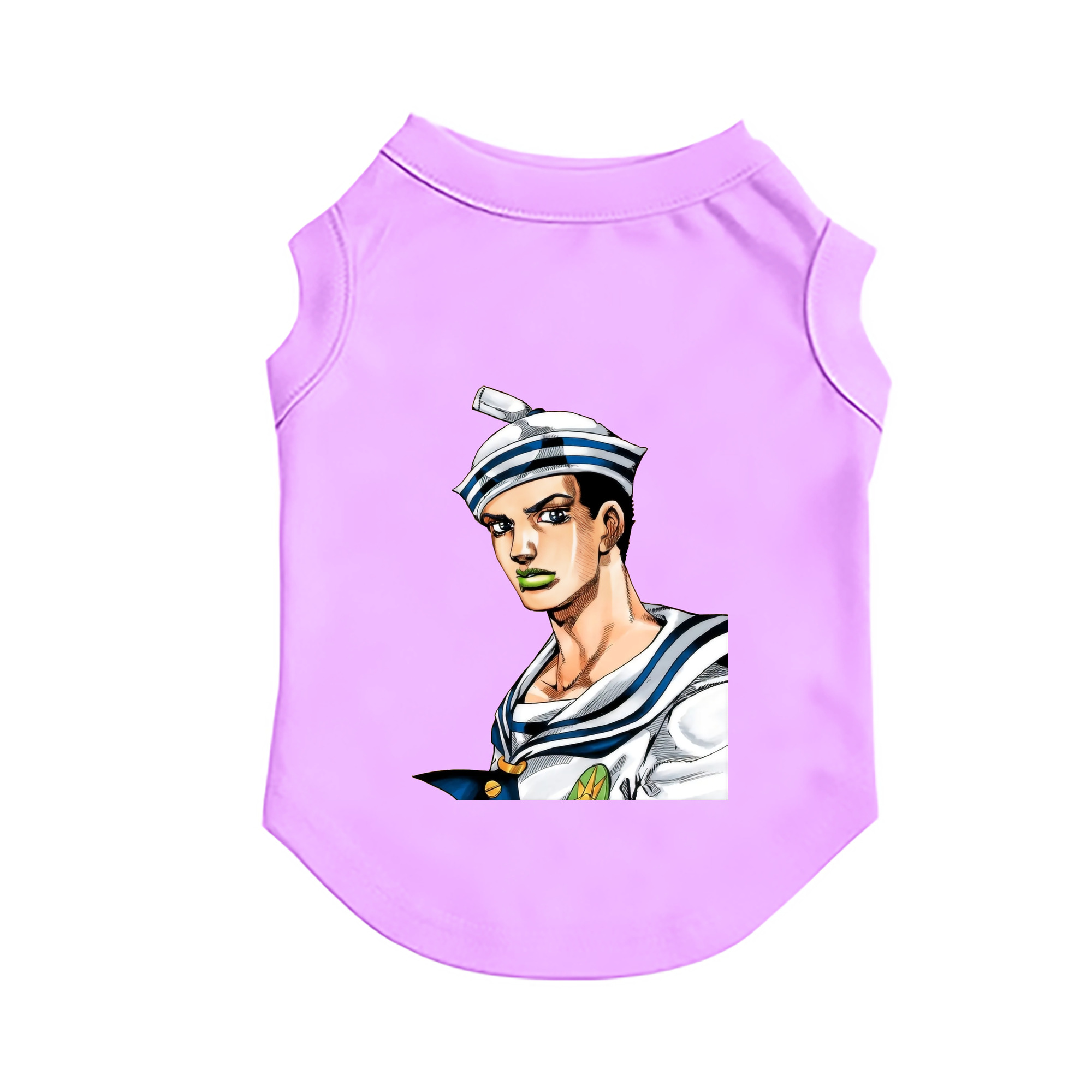 （画像用） ジョジョの奇妙な冒険 東方定助 JoJo's Bizarre Adventure Higashikata Josuke ペット用ベスト