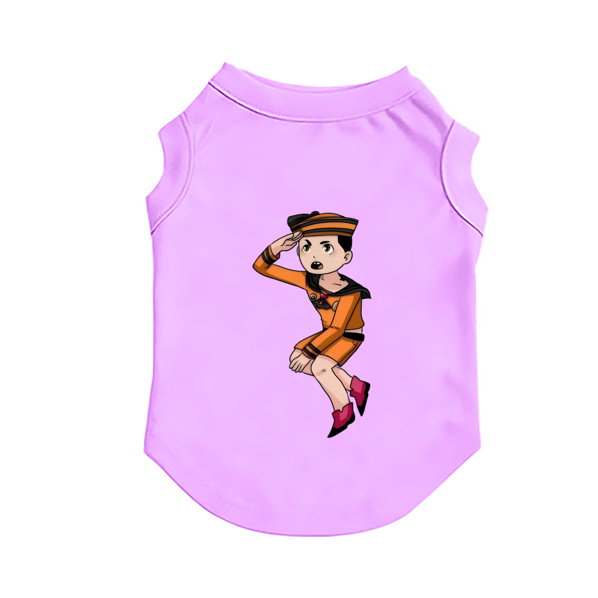（画像用） ジョジョの奇妙な冒険 東方定助 JoJo's Bizarre Adventure Higashikata Josuke ペット用ベスト