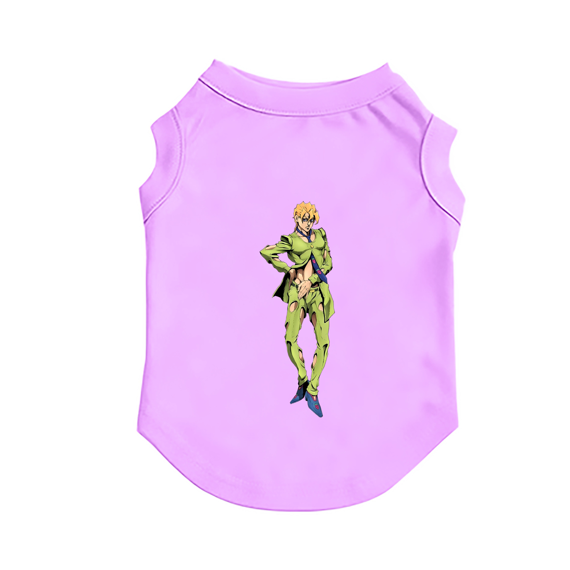 （画像用） ジョジョの奇妙な冒険 パンナコッタ?フー JoJo's Bizarre Adventure Pannacotta Fugo ペット用ベスト