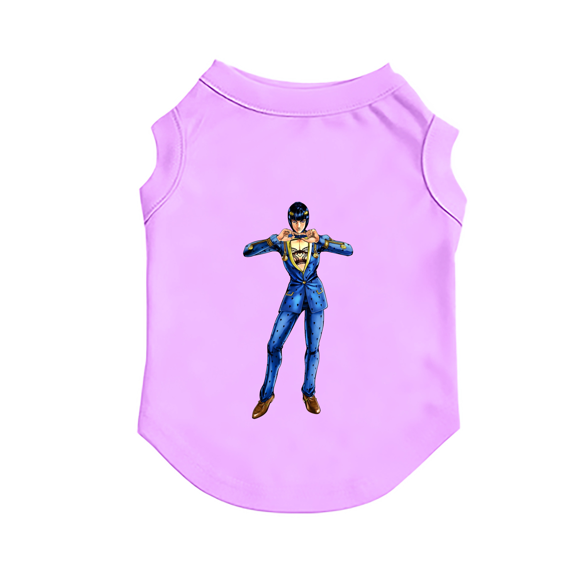 （画像用） ジョジョの奇妙な冒険 ブローノ?ブチャラティ JoJo's Bizarre Adventure Bruno Bucciarati ペット用ベスト