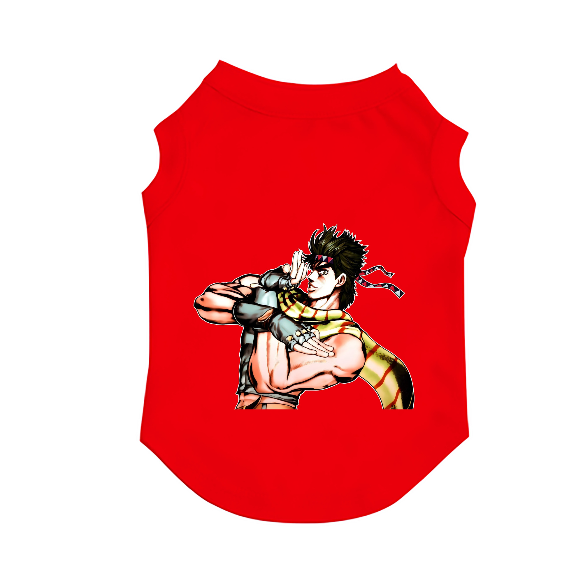 （画像用） ジョジョの奇妙な冒険 ジョセフ?ジョースター JoJo's Bizarre Adventure Joseph Joestar ペット用ベスト