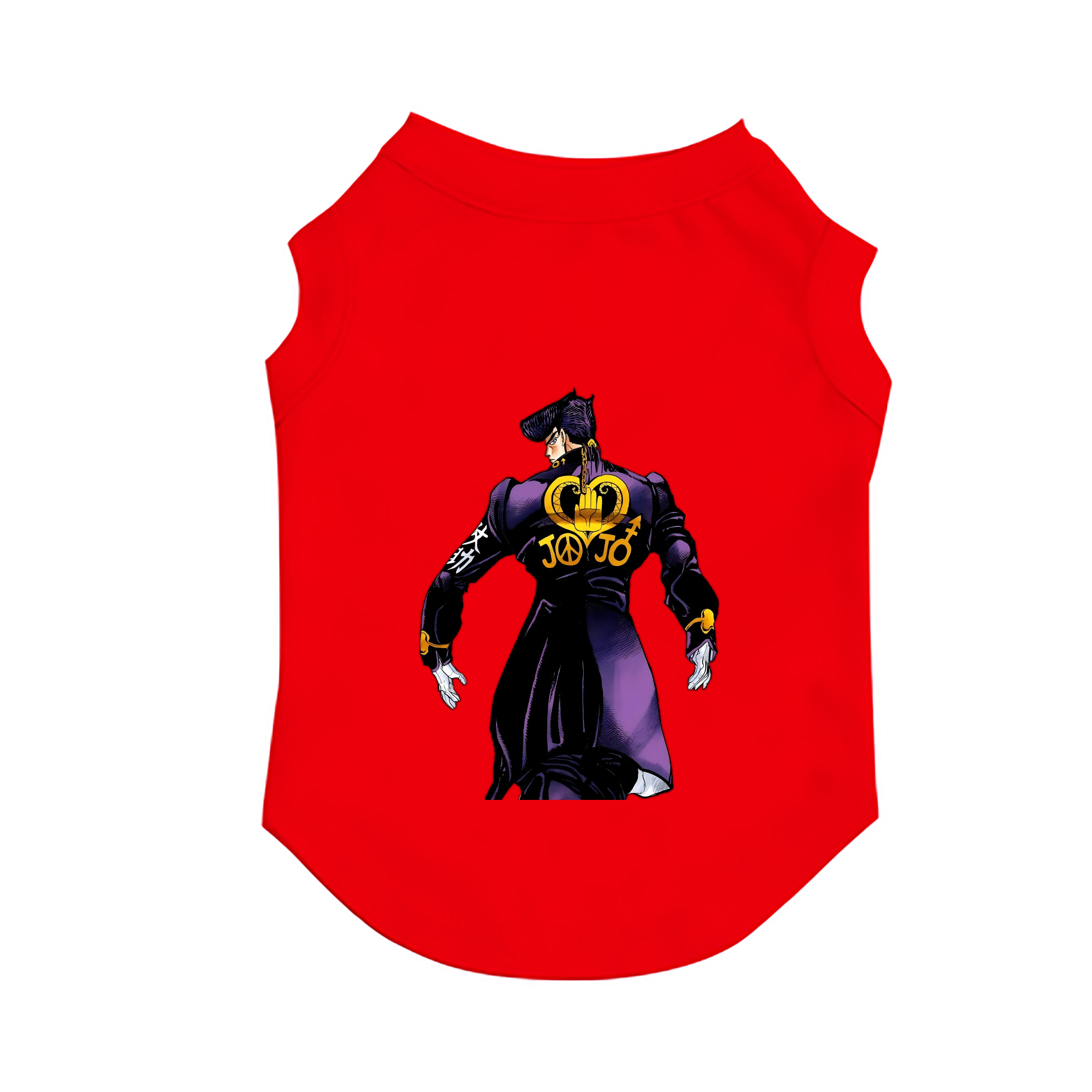 （画像用） ジョジョの奇妙な冒険 ひがしかた じょうすけ JoJo's Bizarre Adventure Higashikata Josuke ペット用ベスト