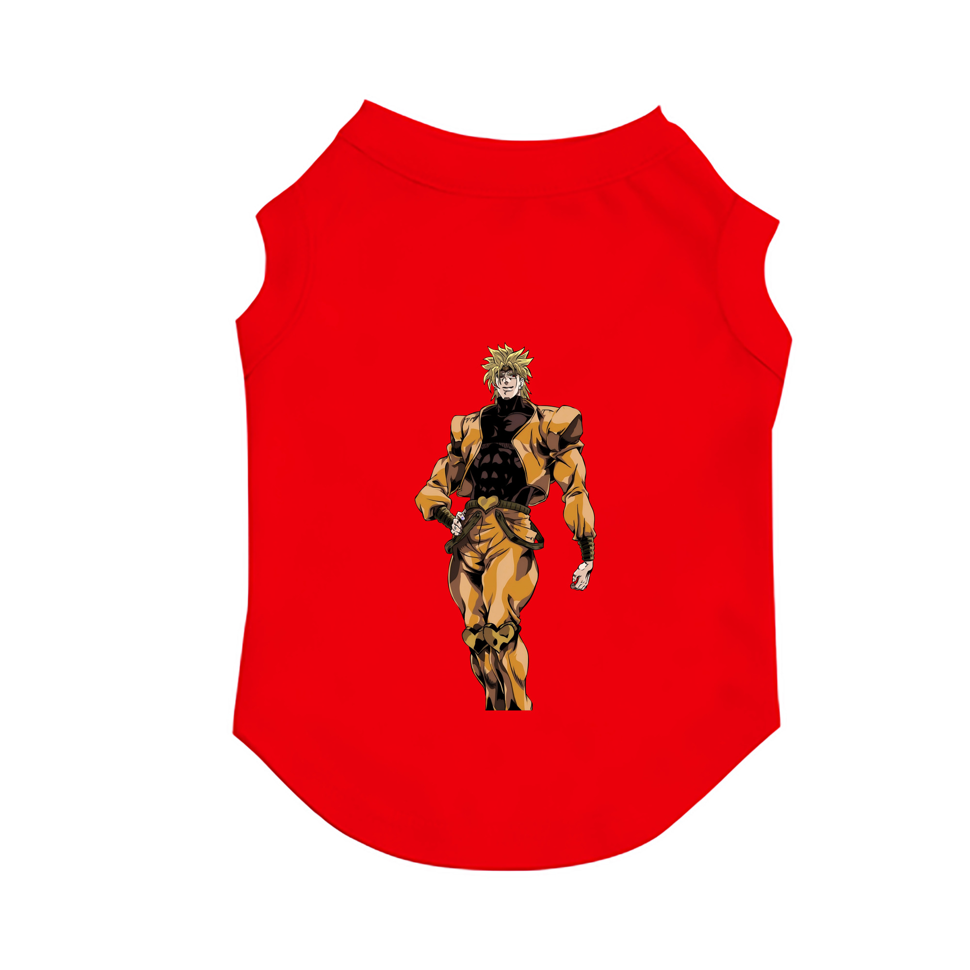 （画像用） ジョジョの奇妙な冒険 ディオ?ブランドー JoJo's Bizarre Adventure Dio Brando ペット用ベスト
