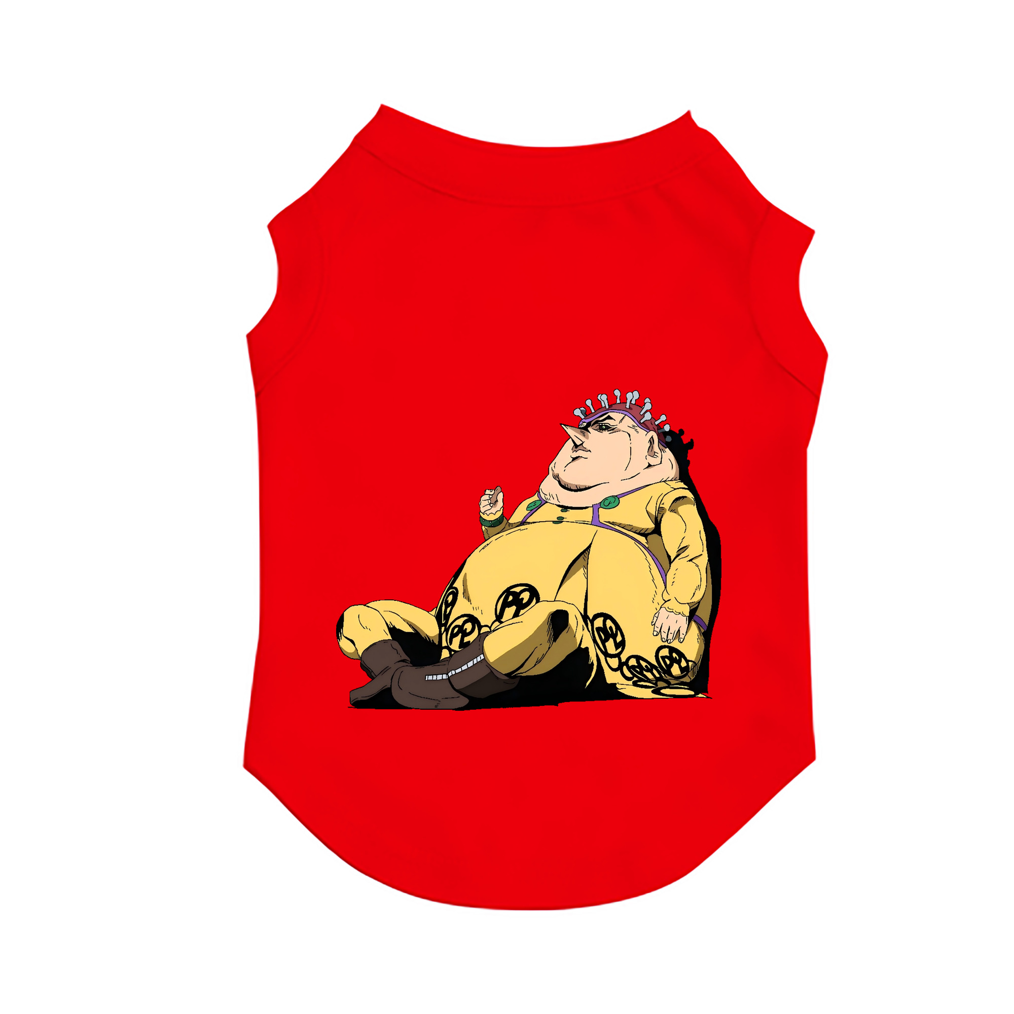 （画像用） ジョジョの奇妙な冒険 ポルポ JoJo's Bizarre Adventure Polpo ペット用ベスト