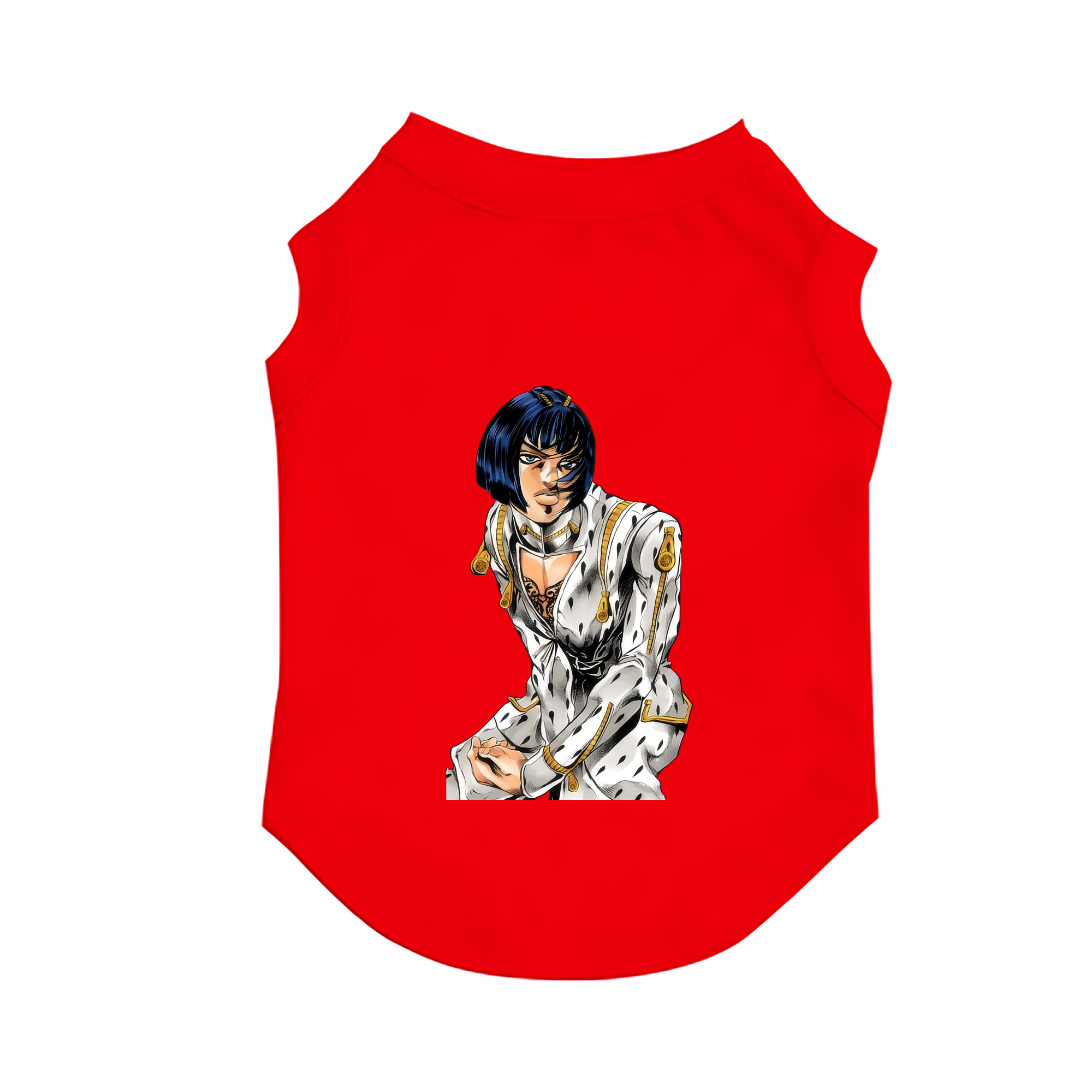 （画像用） ジョジョの奇妙な冒険 ブローノ?ブチャラティ JoJo's Bizarre Adventure Bruno Bucciarati ペット用ベスト