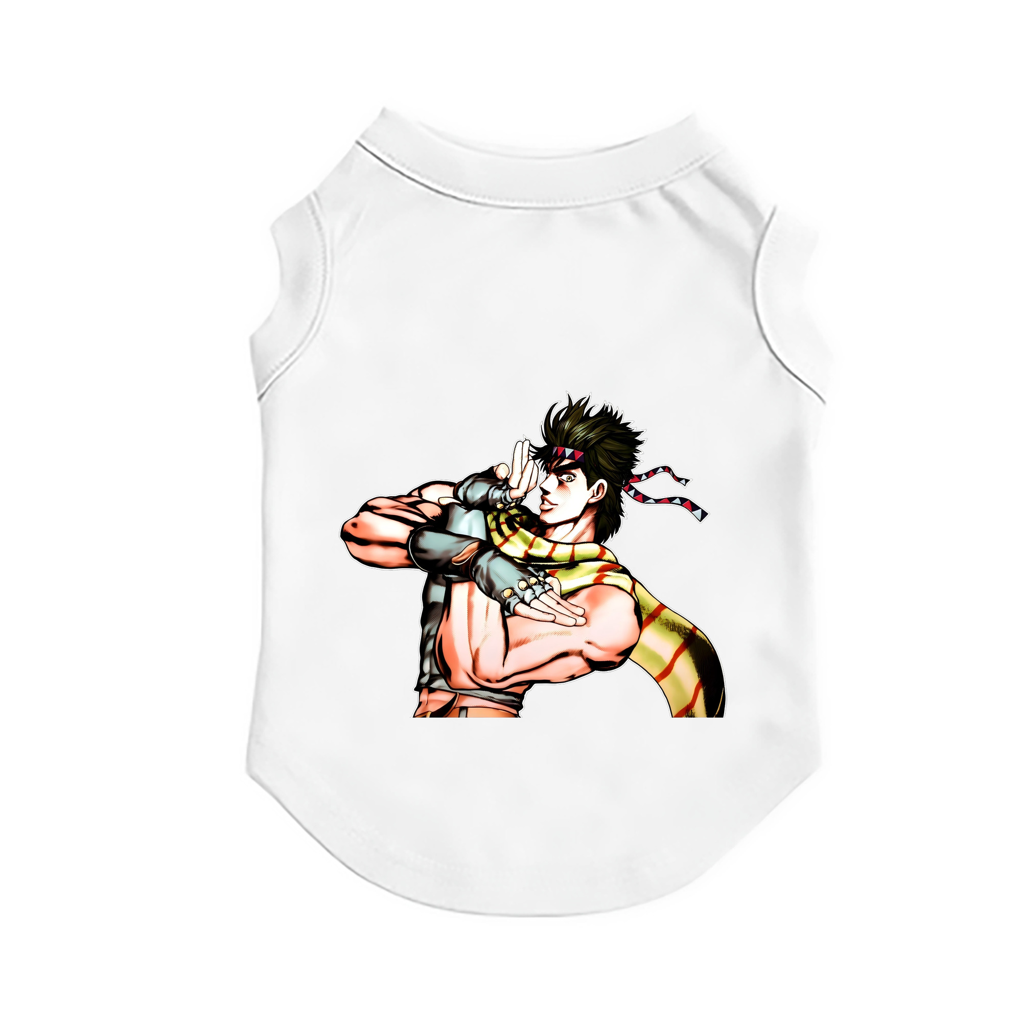（画像用） ジョジョの奇妙な冒険 ジョセフ?ジョースター JoJo's Bizarre Adventure Joseph Joestar ペット用ベスト