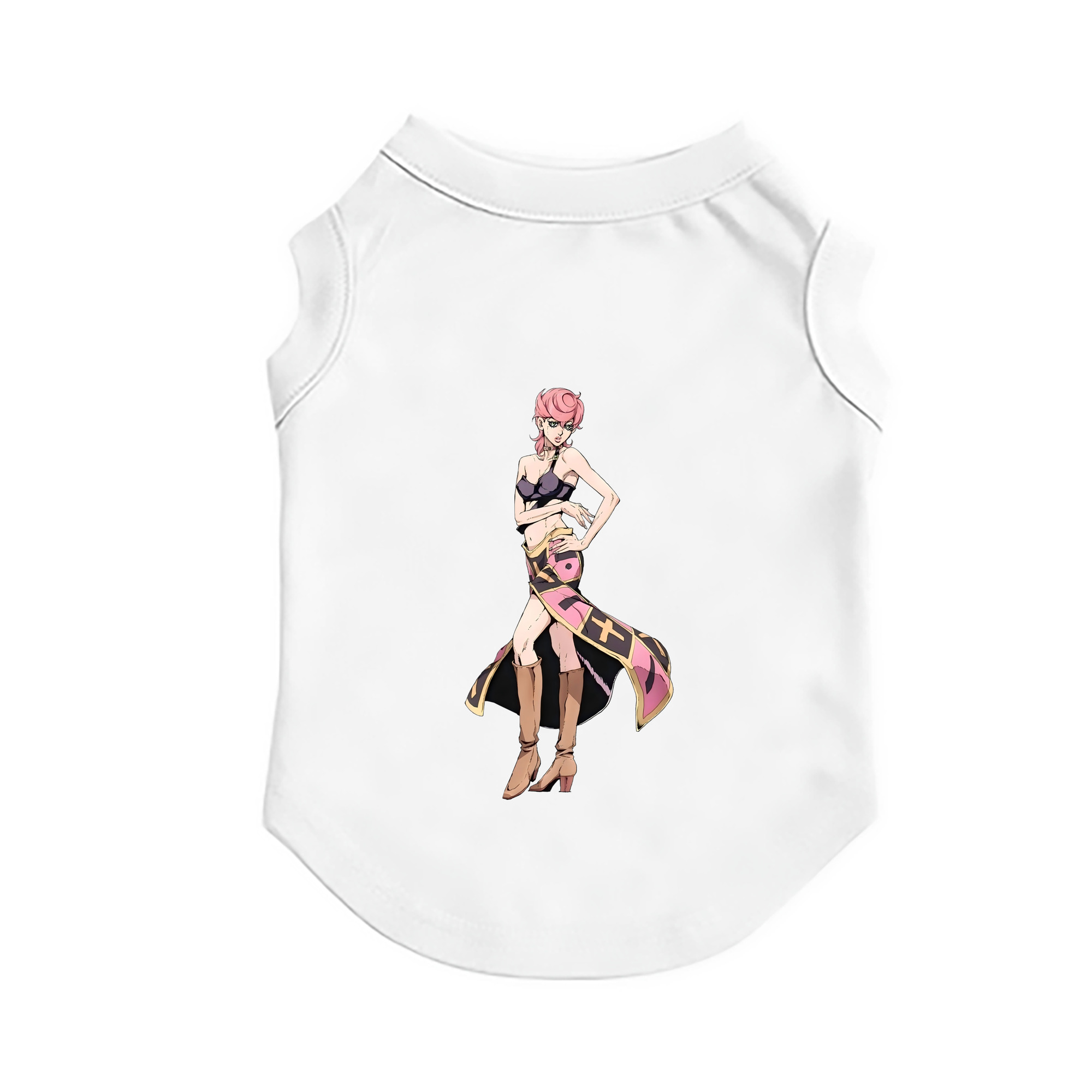（画像用） ジョジョの奇妙な冒険 トリッシュ?ウナ JoJo's Bizarre Adventure Trish Una ペット用ベスト