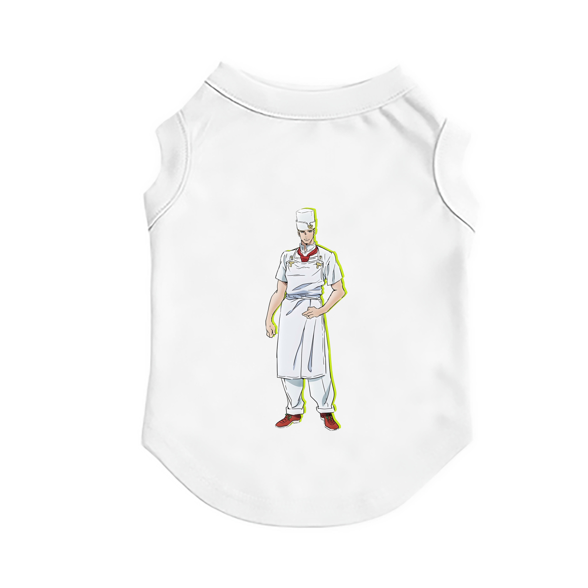 （画像用） ジョジョの奇妙な冒険 Tonio Trussardi JoJo's Bizarre Adventure トニオ?トラッサルディ ペット用ベスト