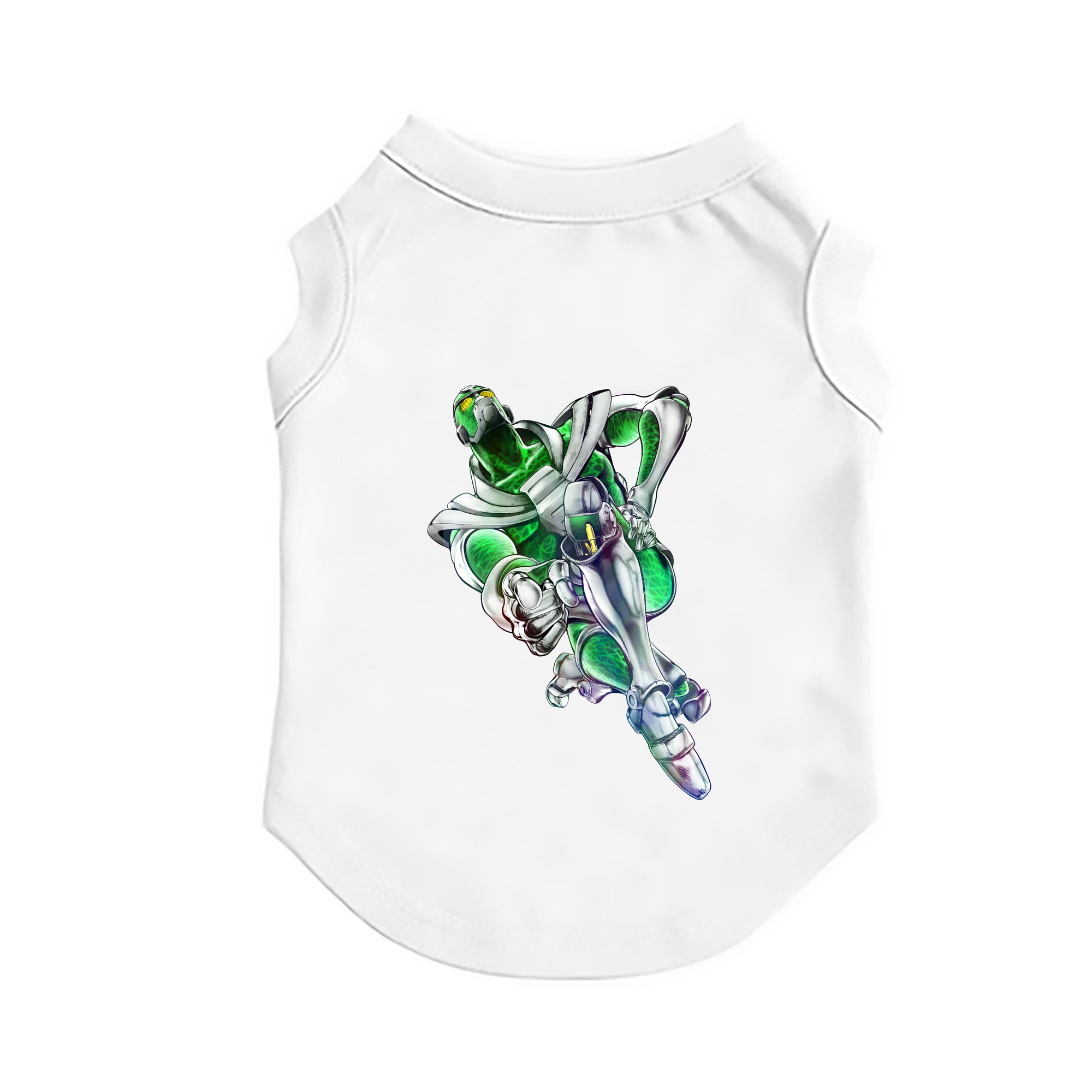 （画像用） ジョジョの奇妙な冒険 花京院 典明（かきょういん のりあき） JoJo's Bizarre Adventure Kakyoin Noriaki ペット用ベスト