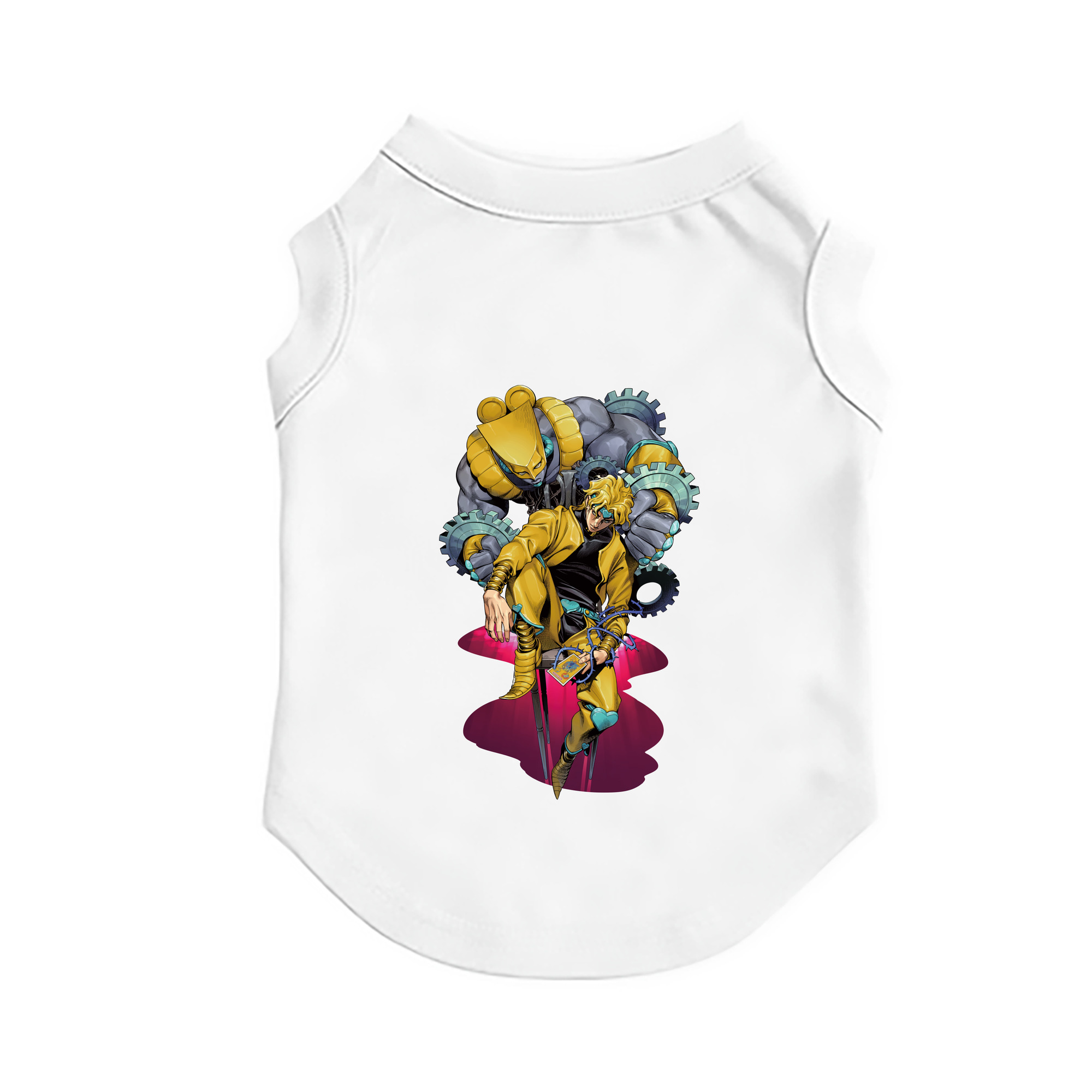 （画像用） ジョジョの奇妙な冒険 ディオ?ブランドー JoJo's Bizarre Adventure Dio Brando ペット用ベスト