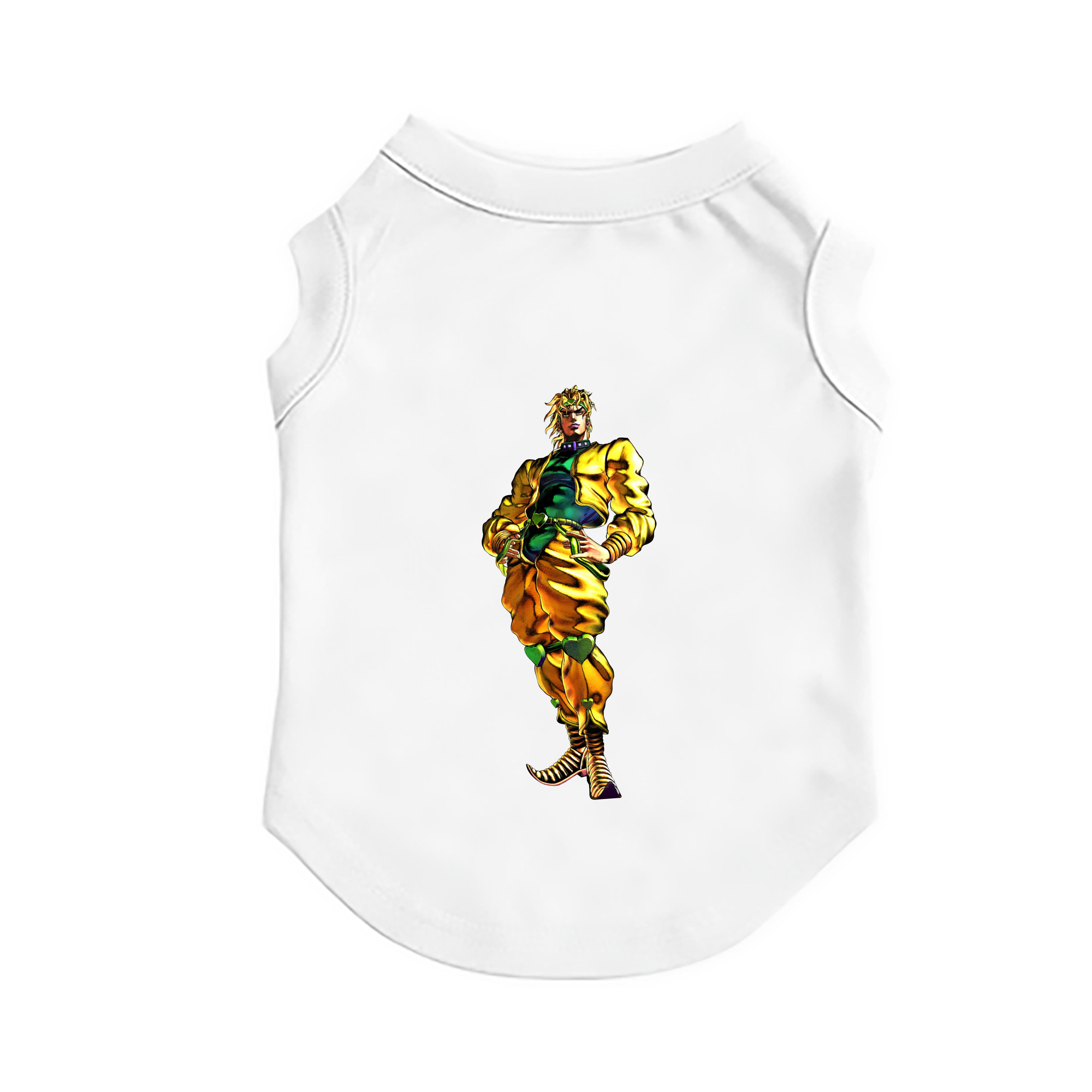 （画像用） ジョジョの奇妙な冒険 ディオ?ブランドー JoJo's Bizarre Adventure Dio Brando ペット用ベスト