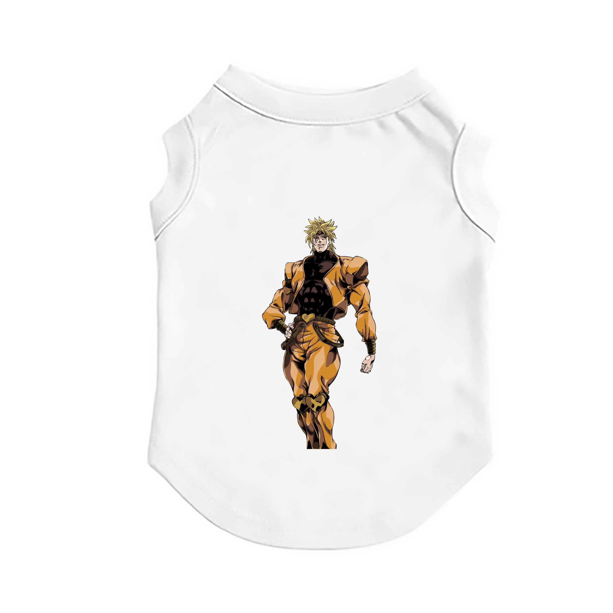 （画像用） ジョジョの奇妙な冒険 ディオ?ブランドー JoJo's Bizarre Adventure Dio Brando ペット用ベスト