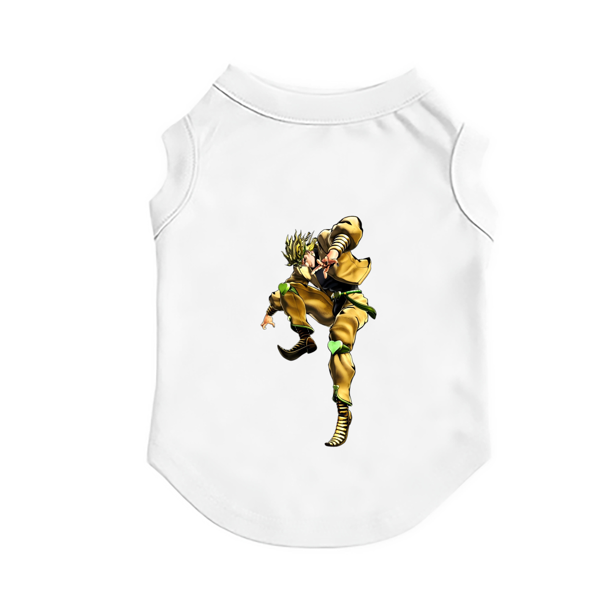 （画像用） ジョジョの奇妙な冒険 ディオ?ブランドー JoJo's Bizarre Adventure Dio Brando ペット用ベスト