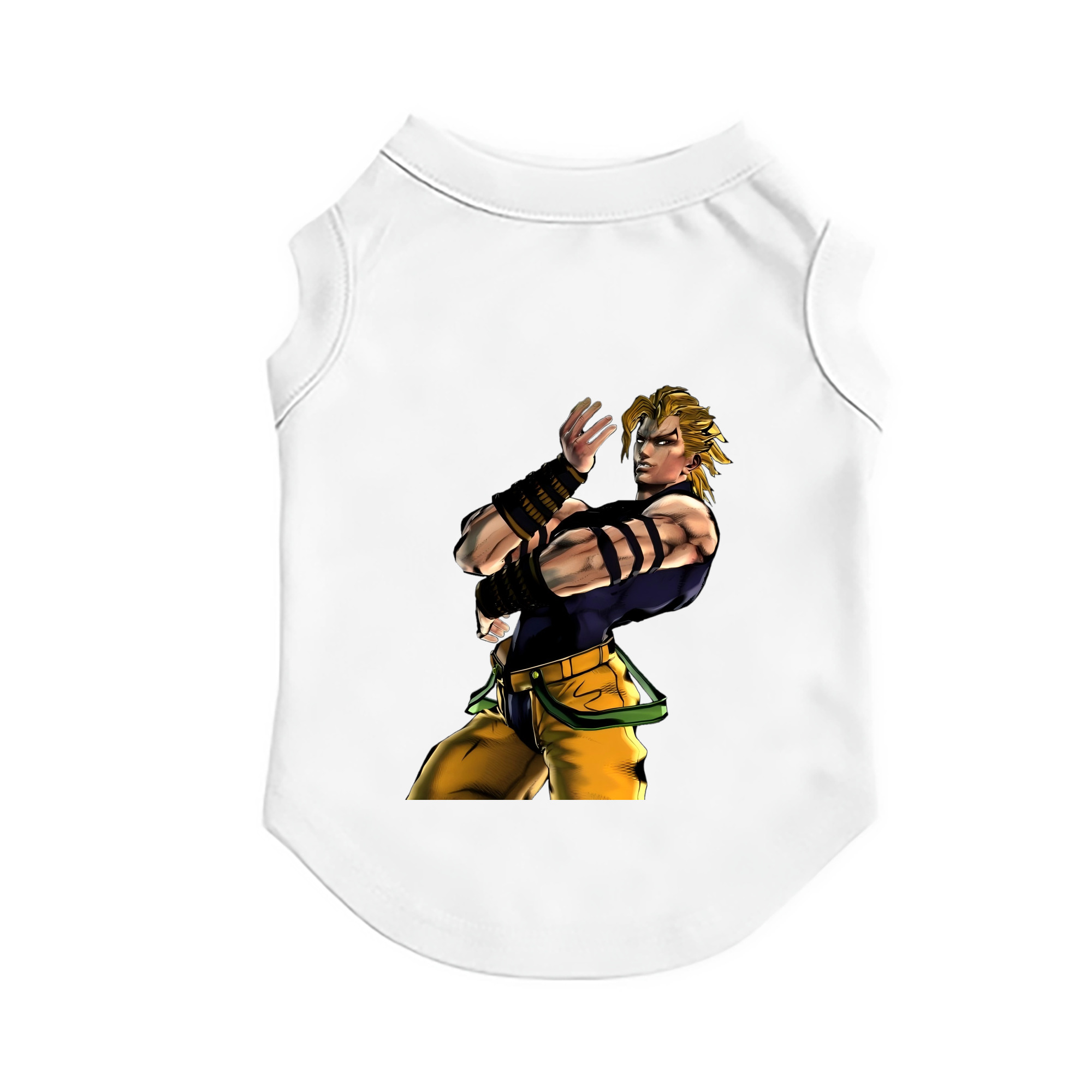 （画像用） ジョジョの奇妙な冒険 ディオ?ブランドー JoJo's Bizarre Adventure Dio Brando ペット用ベスト