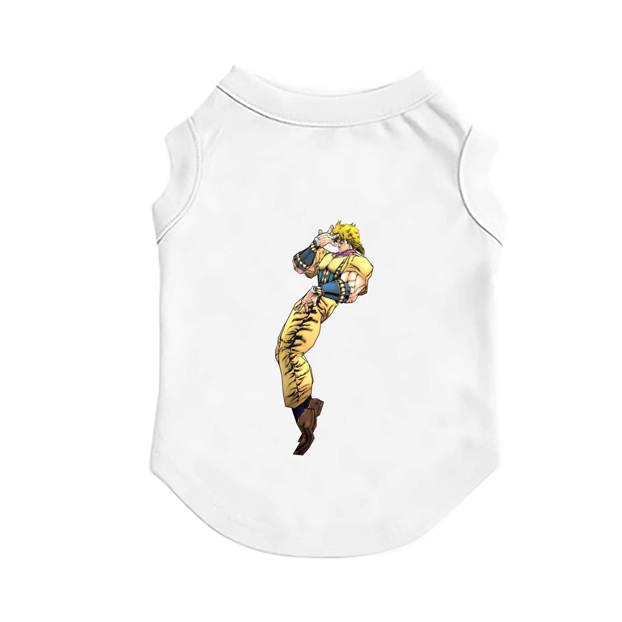 （画像用） ジョジョの奇妙な冒険 ディオ?ブランドー JoJo's Bizarre Adventure Dio Brando ペット用ベスト