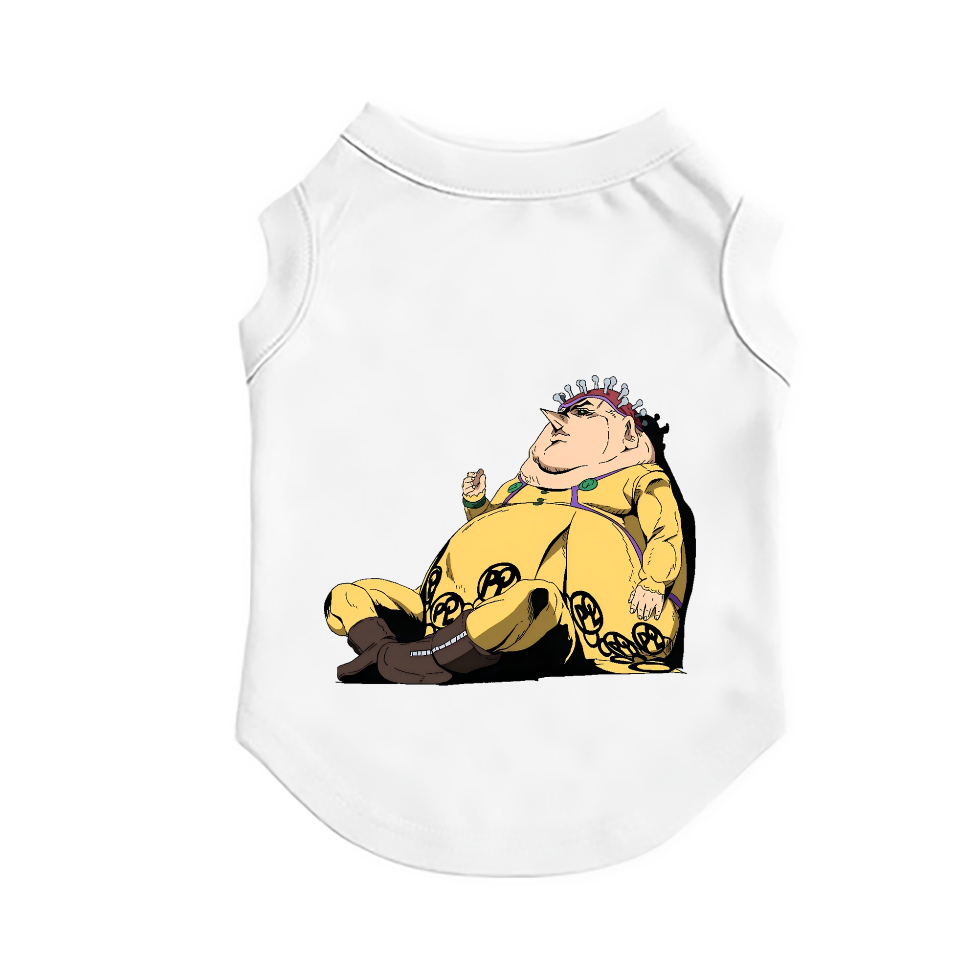（画像用） ジョジョの奇妙な冒険 ポルポ JoJo's Bizarre Adventure Polpo ペット用ベスト