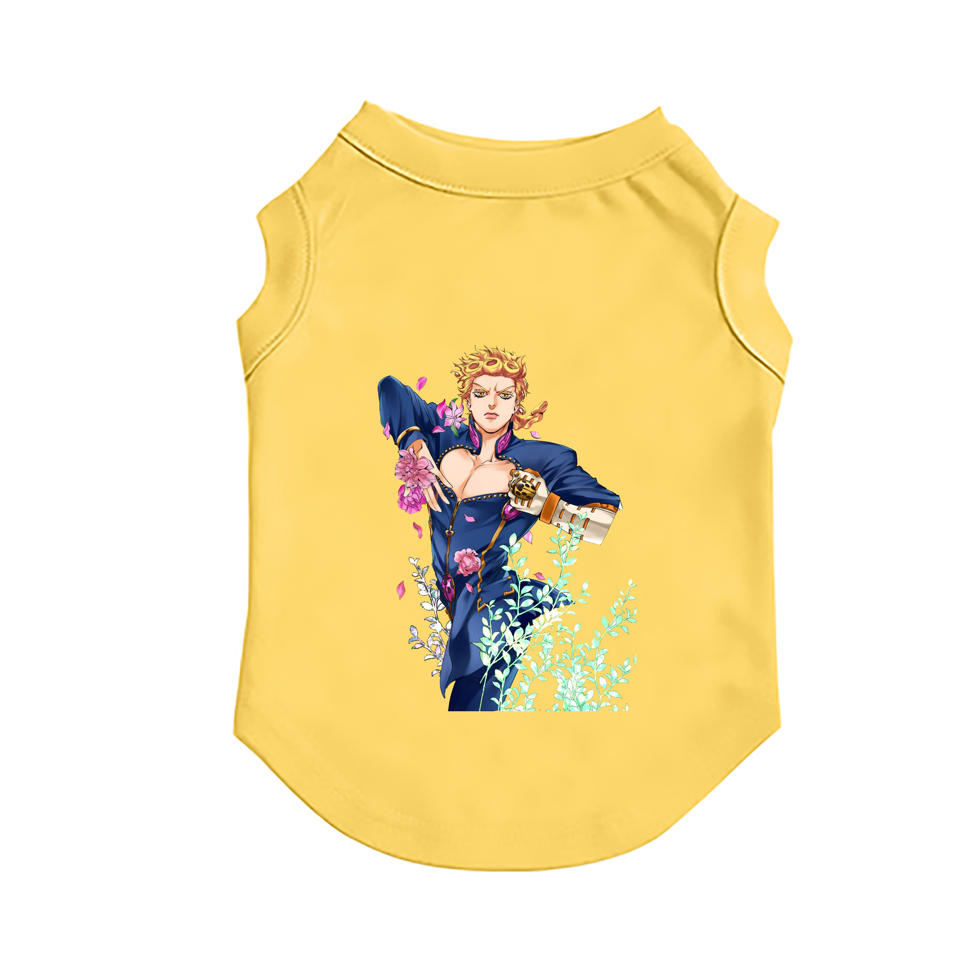 （画像用） ジョジョの奇妙な冒険 ジョルノ?ジョバァーナ JoJo's Bizarre Adventure Giorno Giovanna ペット用ベスト