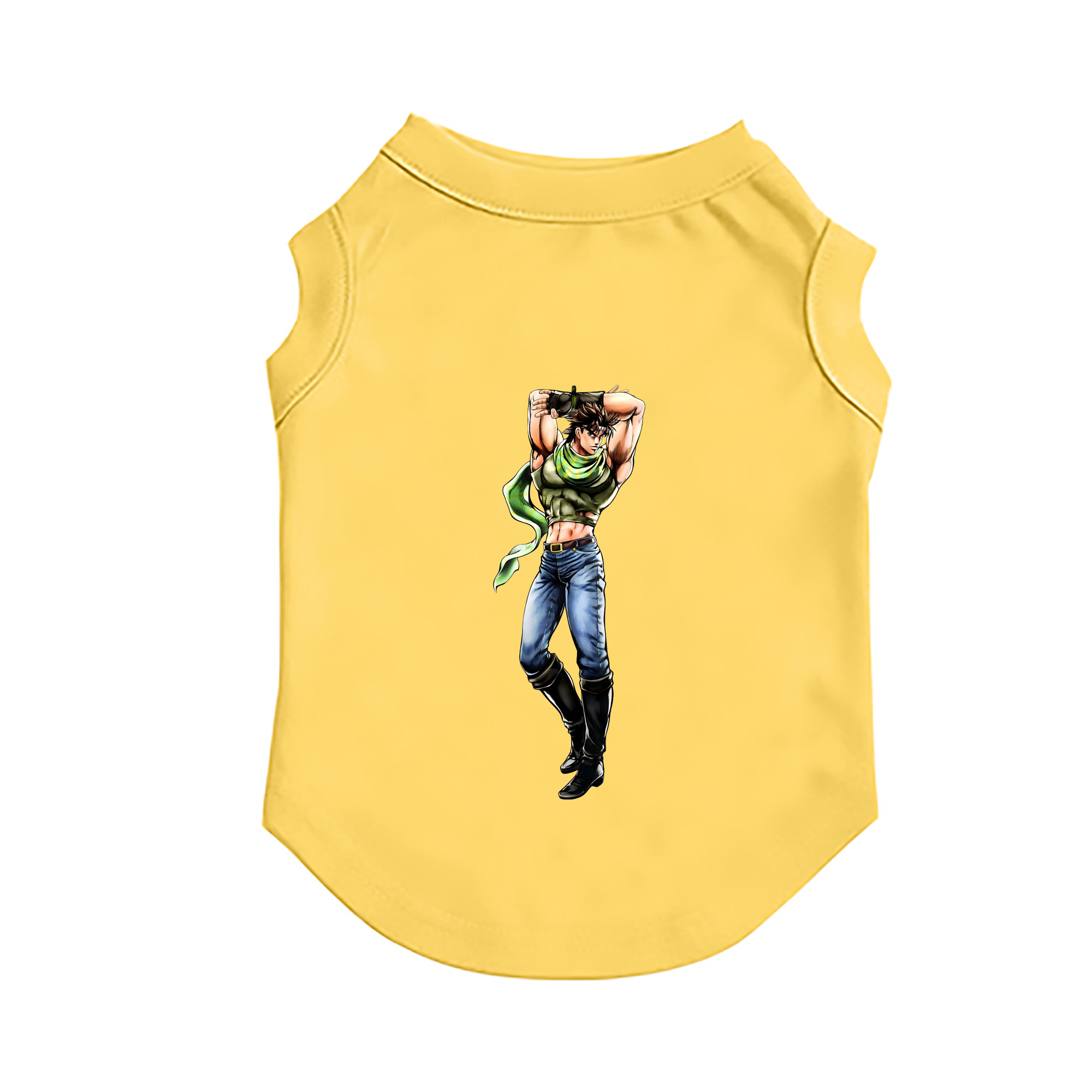 （画像用） ジョジョの奇妙な冒険 ジョセフ?ジョースター JoJo's Bizarre Adventure Joseph Joestar ペット用ベスト