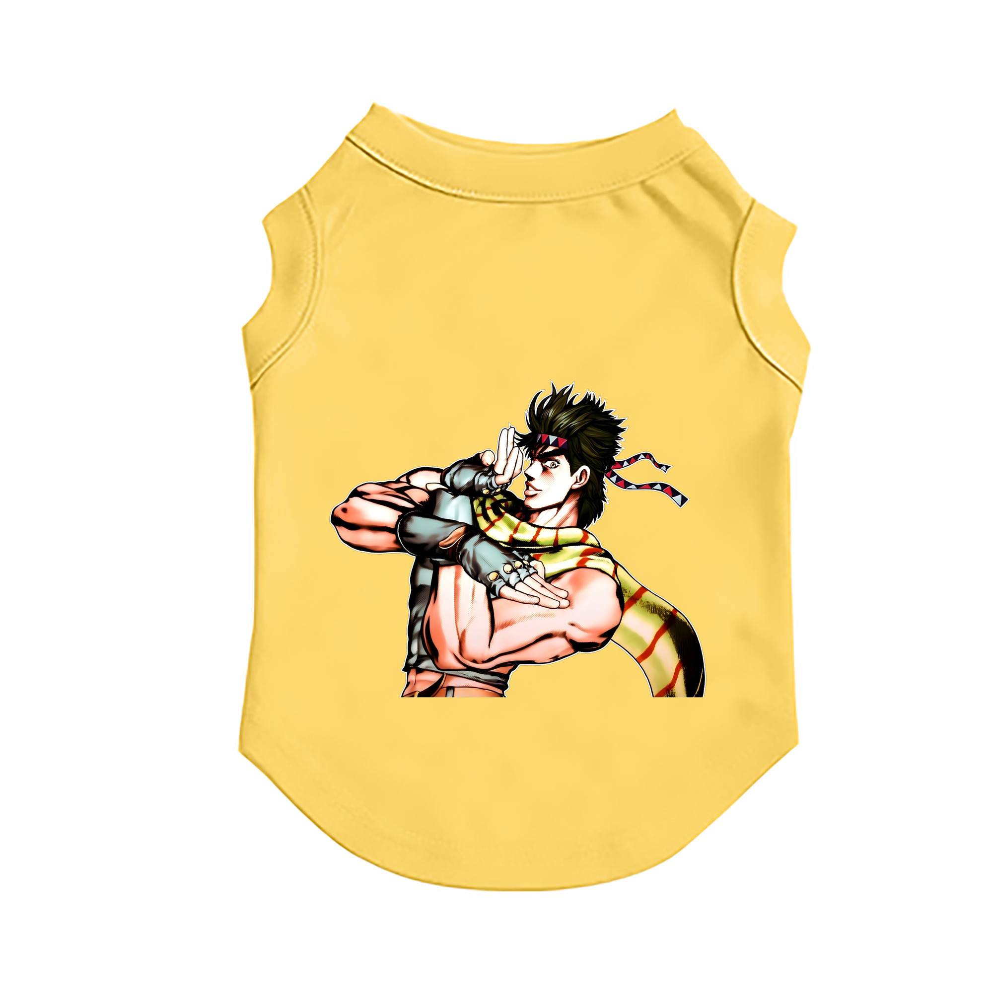 （画像用） ジョジョの奇妙な冒険 ジョセフ?ジョースター JoJo's Bizarre Adventure Joseph Joestar ペット用ベスト