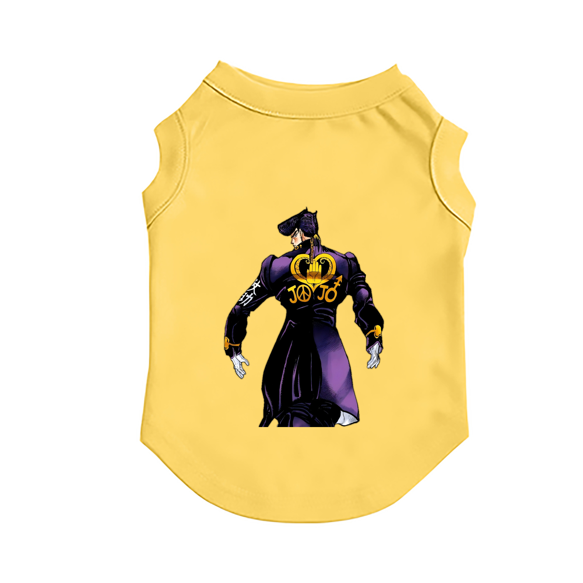 （画像用） ジョジョの奇妙な冒険 ひがしかた じょうすけ JoJo's Bizarre Adventure Higashikata Josuke ペット用ベスト