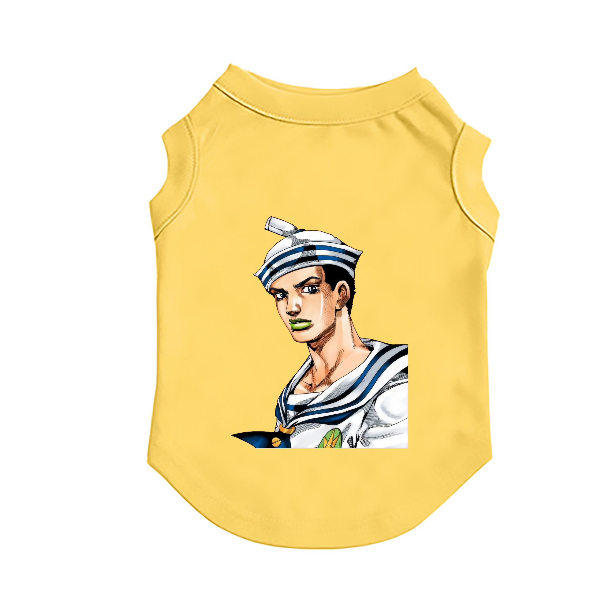 （画像用） ジョジョの奇妙な冒険 東方定助 JoJo's Bizarre Adventure Higashikata Josuke ペット用ベスト