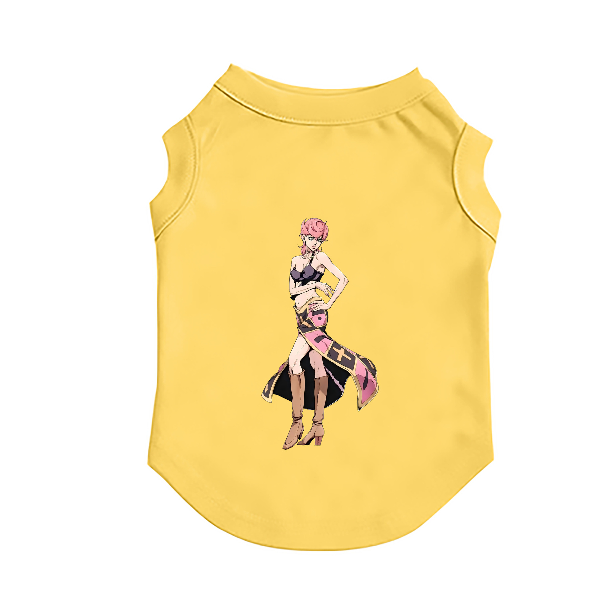 （画像用） ジョジョの奇妙な冒険 トリッシュ?ウナ JoJo's Bizarre Adventure Trish Una ペット用ベスト