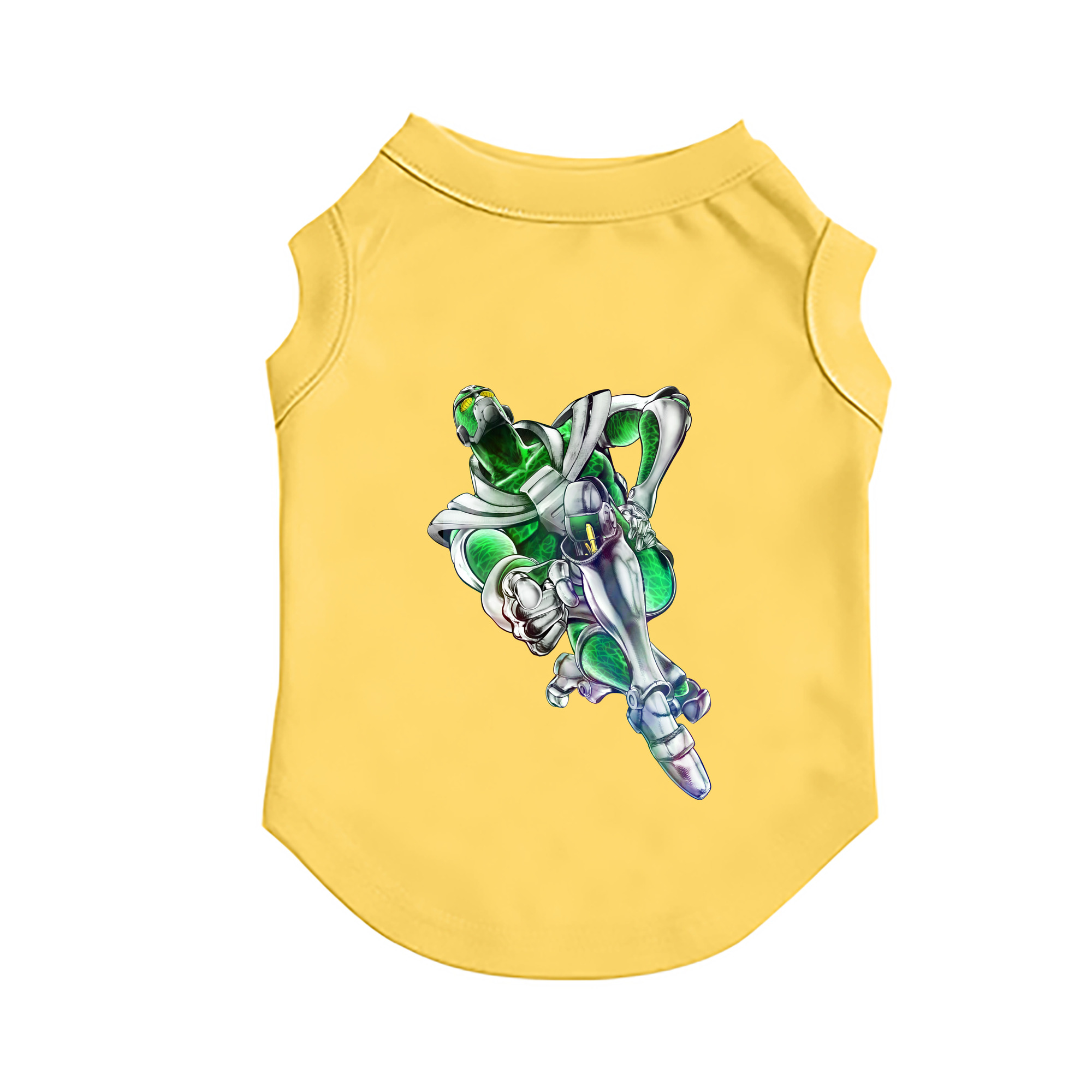 （画像用） ジョジョの奇妙な冒険 花京院 典明（かきょういん のりあき） JoJo's Bizarre Adventure Kakyoin Noriaki ペット用ベスト