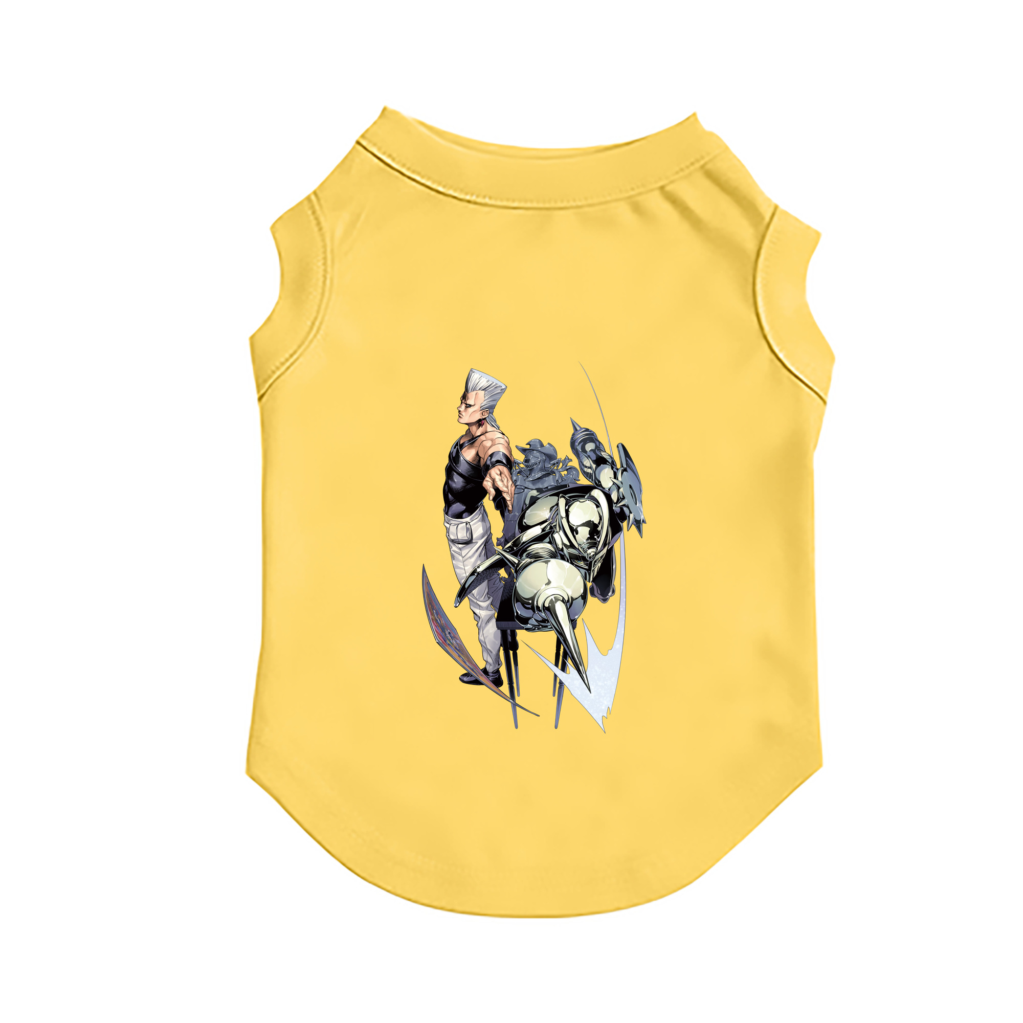 （画像用） ジョジョの奇妙な冒険 ジャン＝ピエール?ポルナレフ JoJo's Bizarre Adventure Jan Pierre Polnareff ペット用ベスト