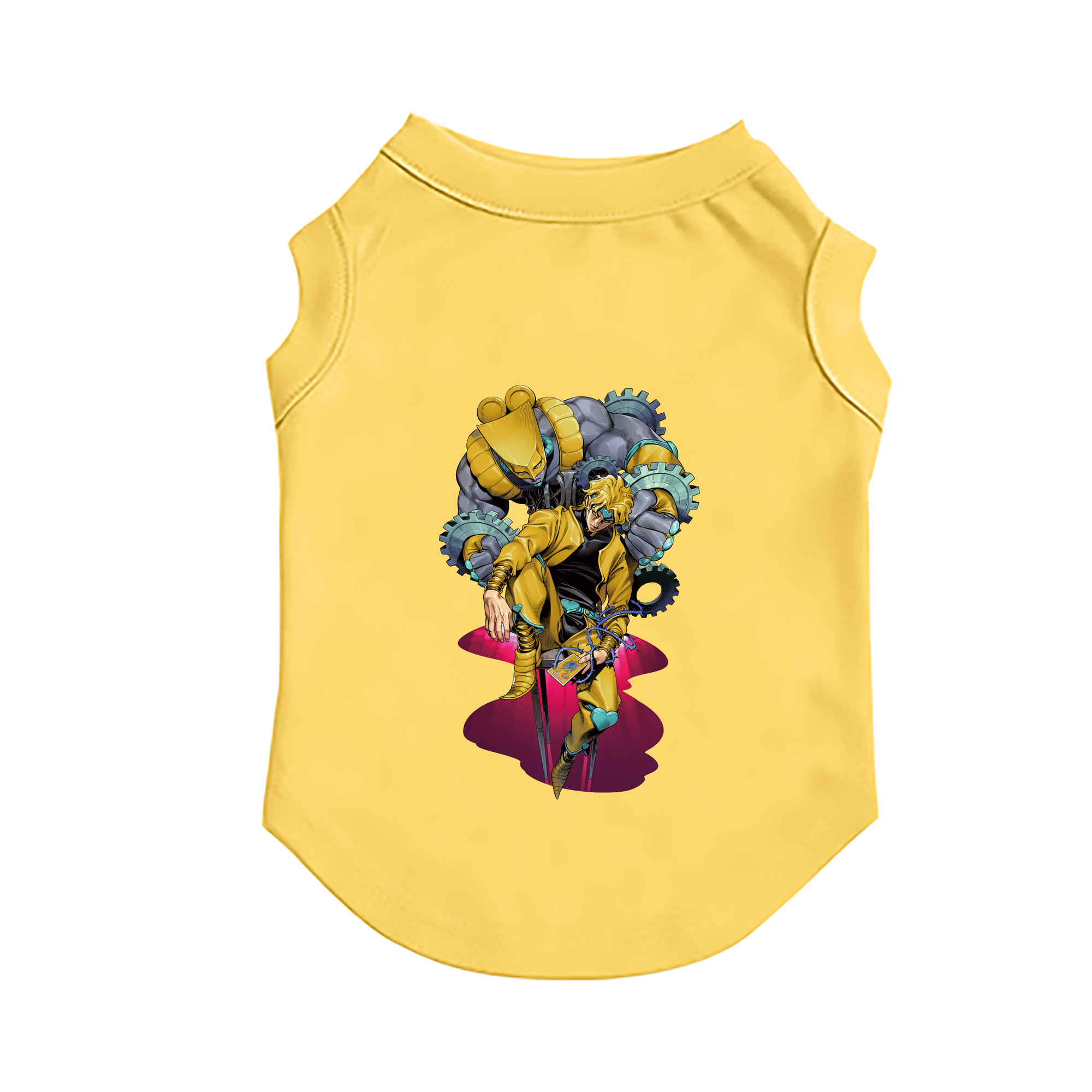 （画像用） ジョジョの奇妙な冒険 ディオ?ブランドー JoJo's Bizarre Adventure Dio Brando ペット用ベスト