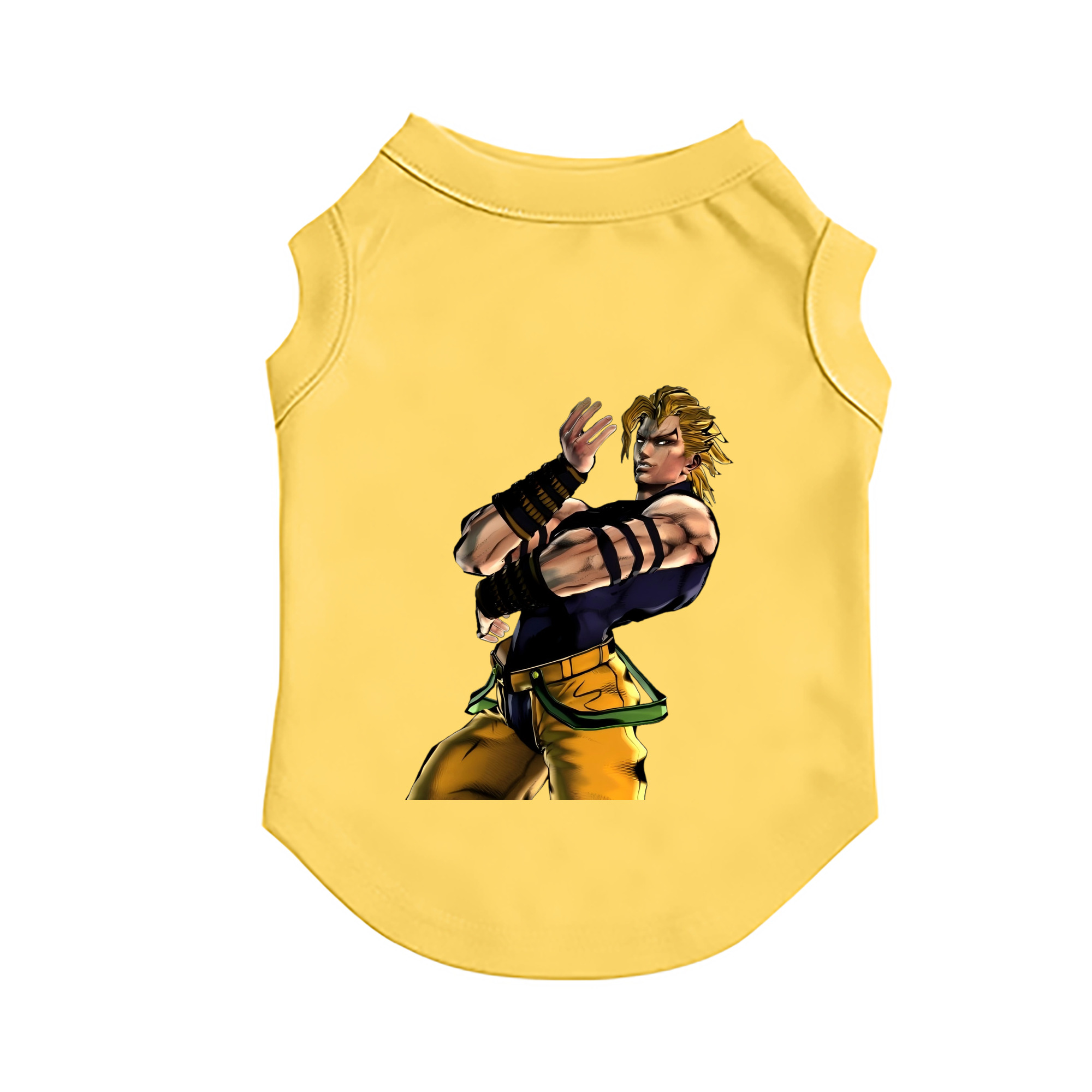 （画像用） ジョジョの奇妙な冒険 ディオ?ブランドー JoJo's Bizarre Adventure Dio Brando ペット用ベスト