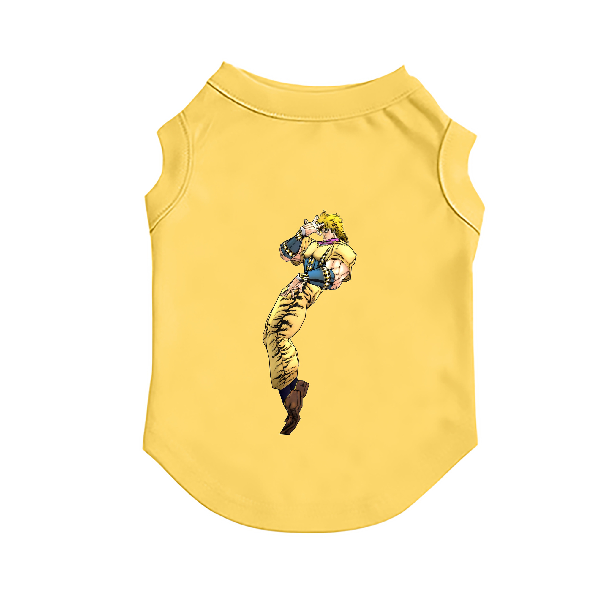 （画像用） ジョジョの奇妙な冒険 ディオ?ブランドー JoJo's Bizarre Adventure Dio Brando ペット用ベスト