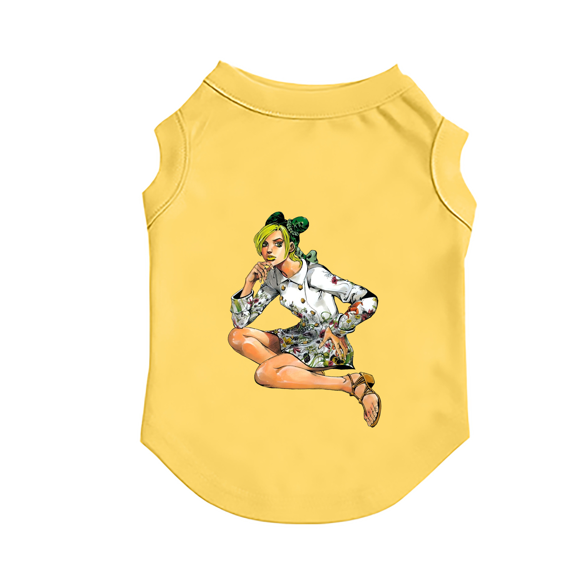 （画像用） "ジョジョの奇妙な冒険 くうじょう ジョリーン JoJo's Bizarre Adventure Jolyne Cujoh " ペット用ベスト