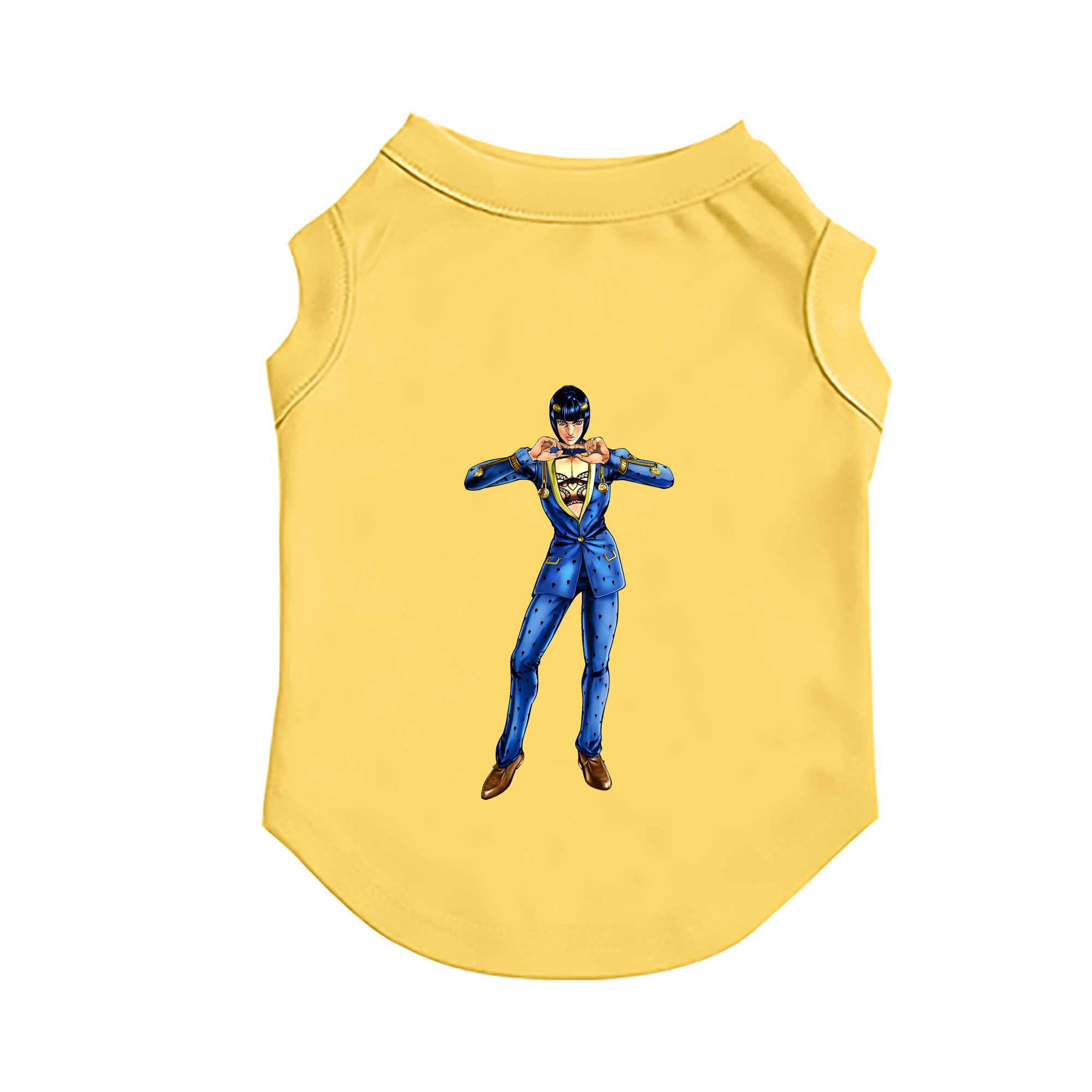 （画像用） ジョジョの奇妙な冒険 ブローノ?ブチャラティ JoJo's Bizarre Adventure Bruno Bucciarati ペット用ベスト