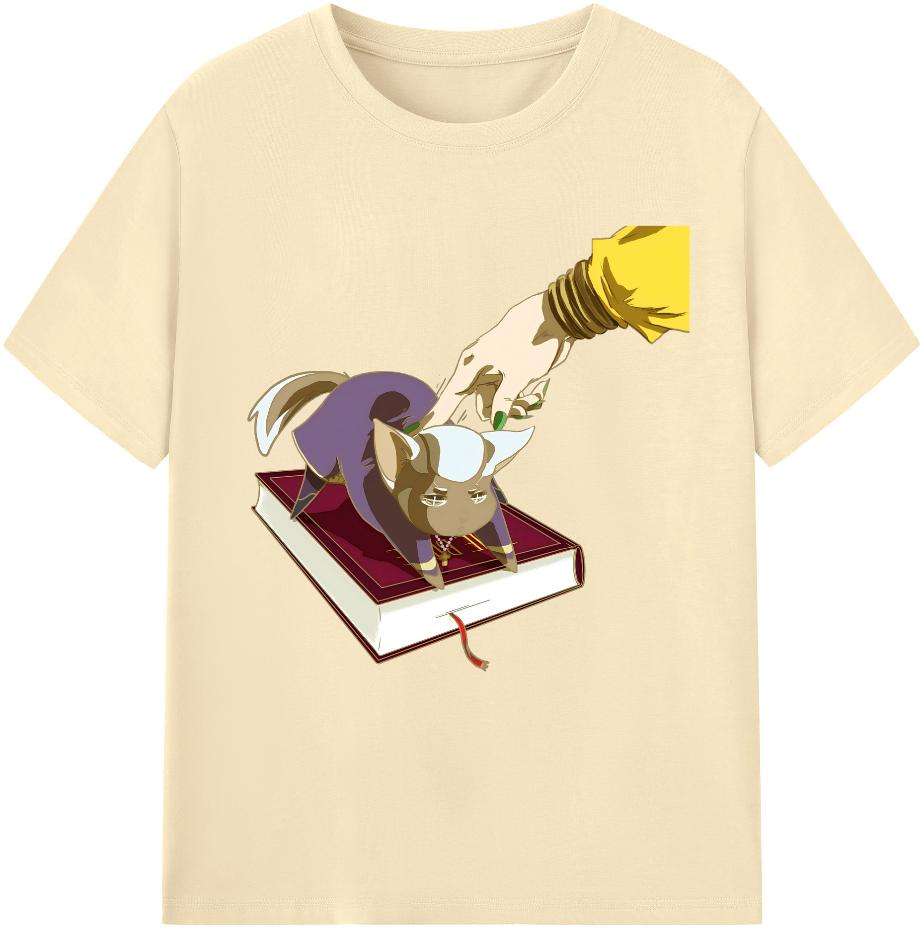 （画像用） ジョジョの奇妙な冒険 JoJo's Bizarre Adventure 綿100％半袖Tシャツ（フロントプリント）