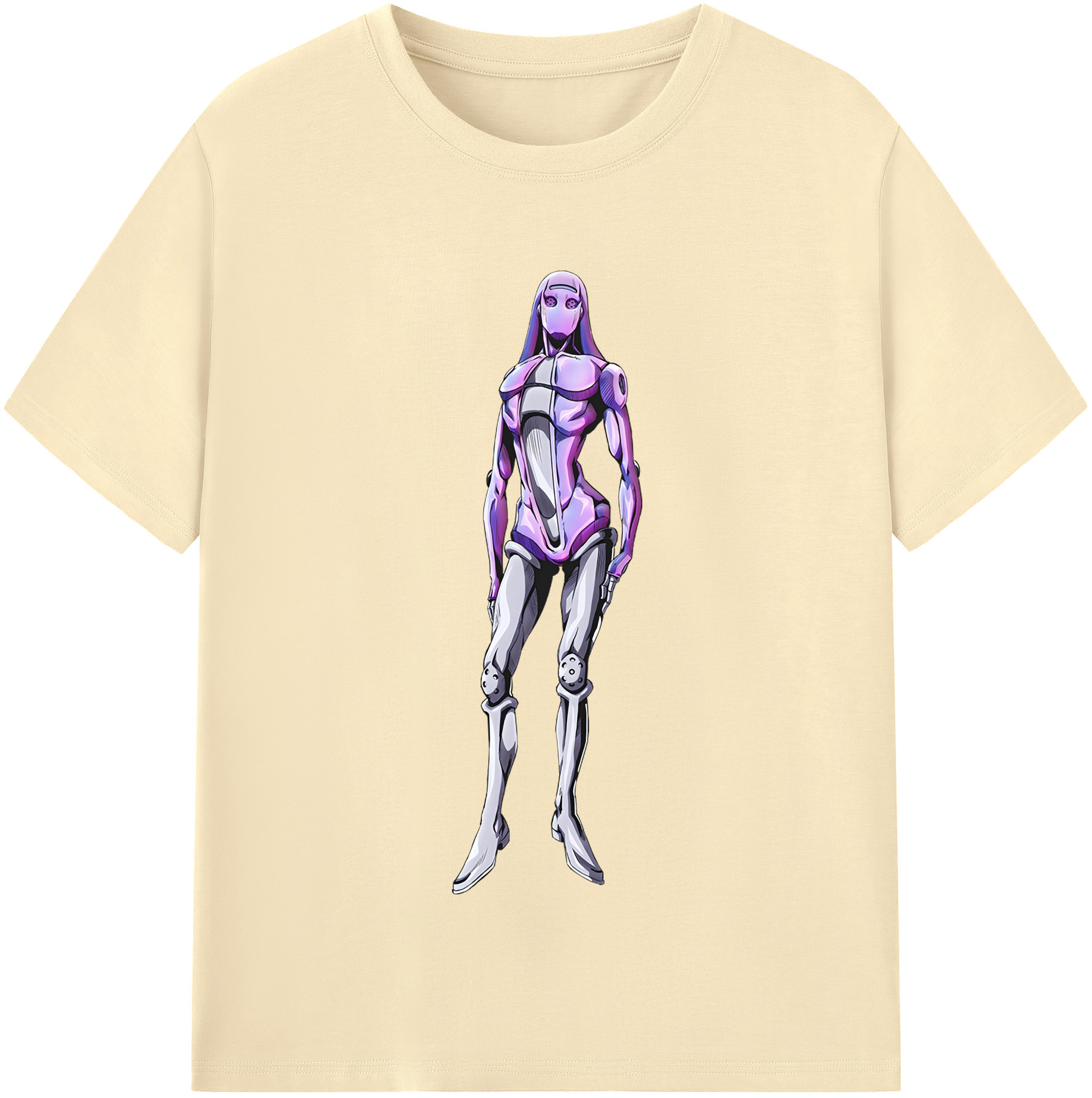（画像用） ジョジョの奇妙な冒険 JoJo's Bizarre Adventure 綿100％半袖Tシャツ（フロントプリント）