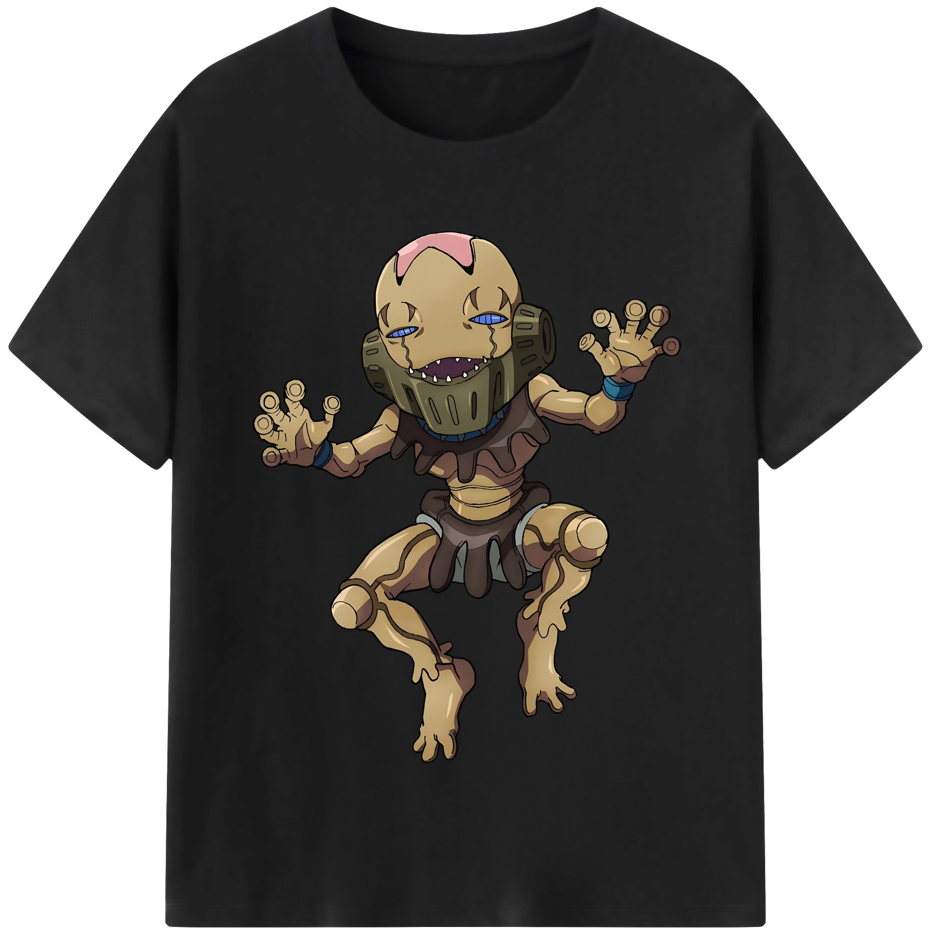 （画像用） ジョジョの奇妙な冒険 JoJo's Bizarre Adventure 綿100％半袖Tシャツ（フロントプリント）