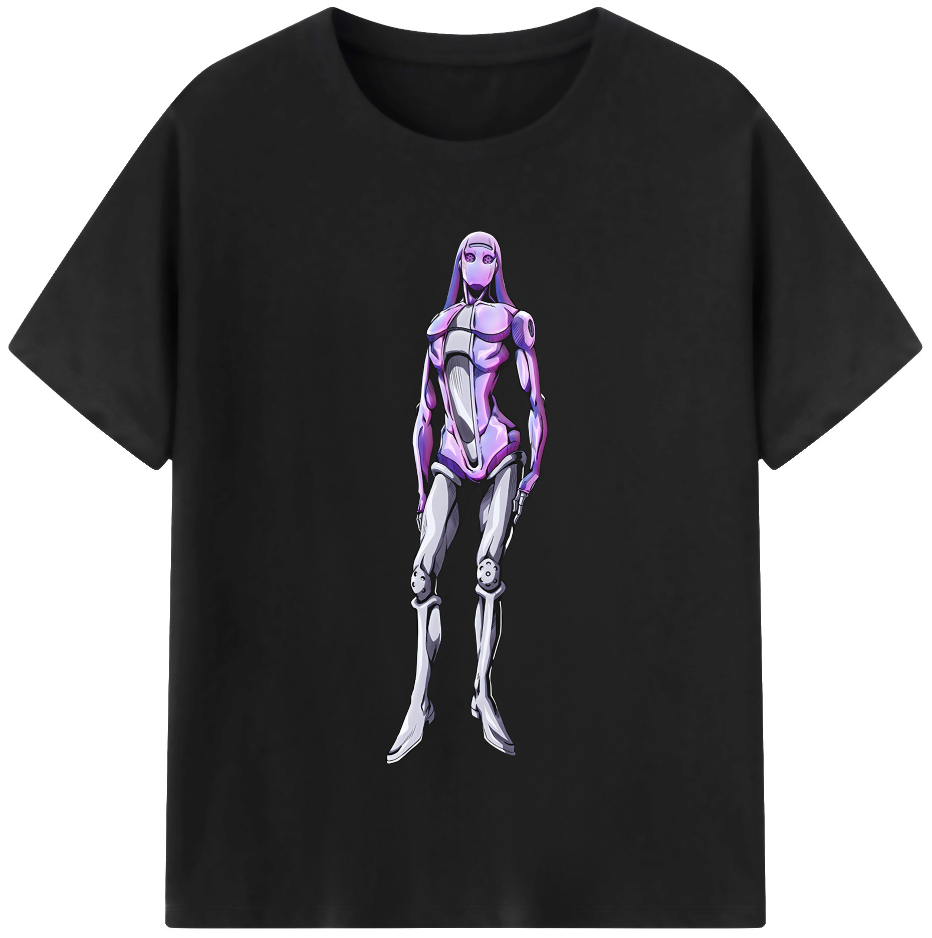（画像用） ジョジョの奇妙な冒険 JoJo's Bizarre Adventure 綿100％半袖Tシャツ（フロントプリント）