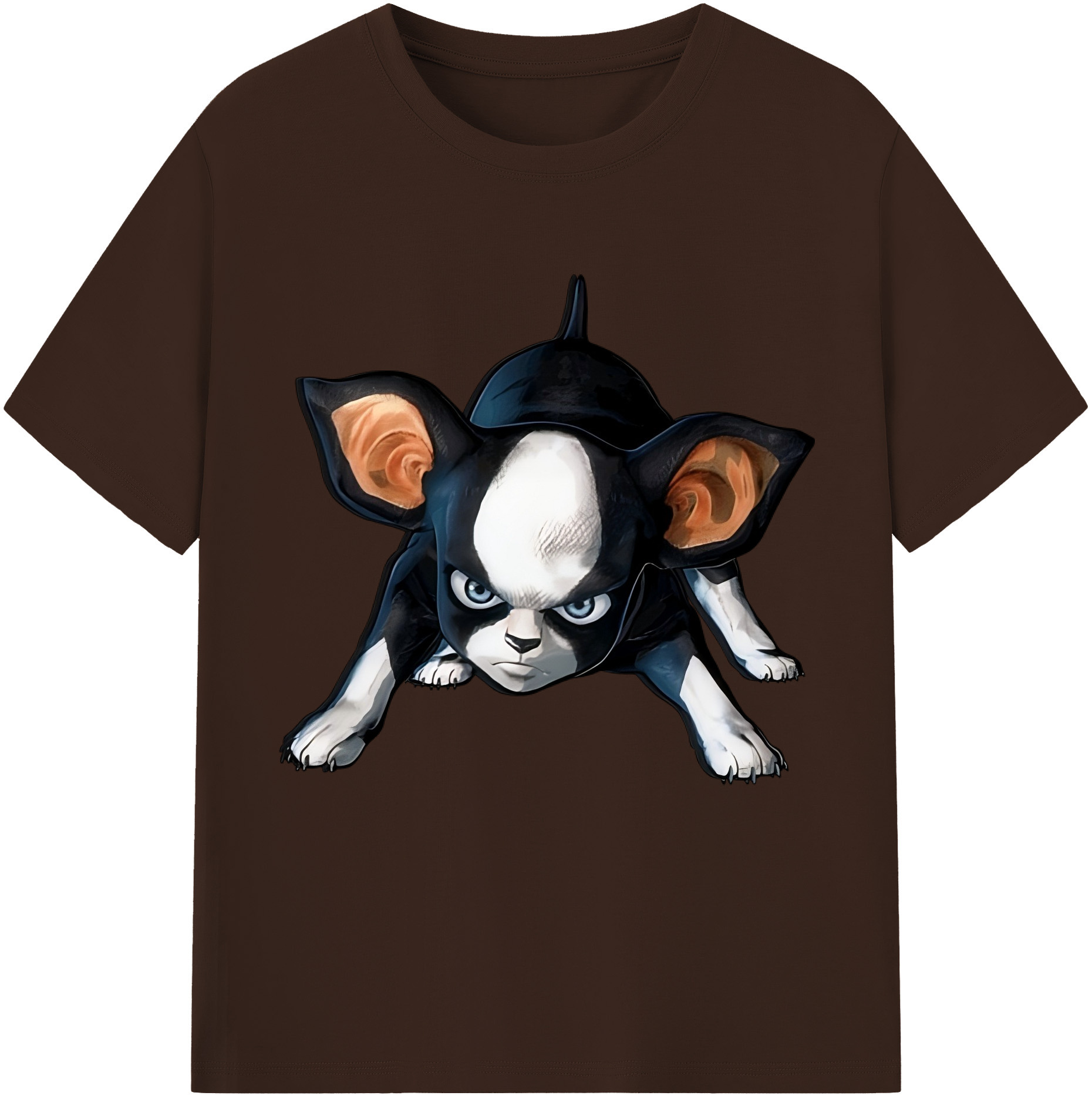 （画像用） ジョジョの奇妙な冒険 イギー JoJo's Bizarre Adventure Iggy 綿100％半袖Tシャツ（フロントプリント）