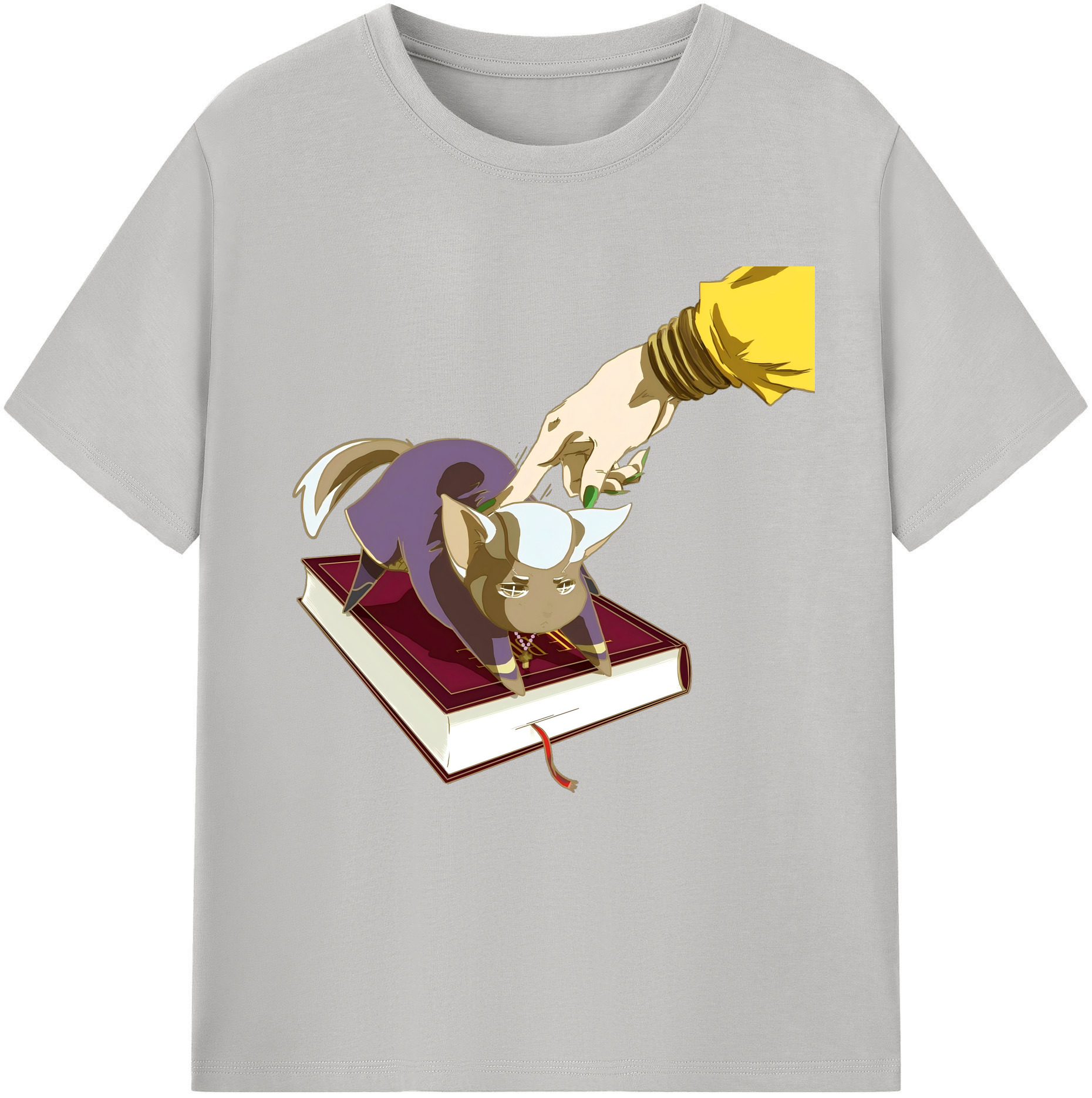 （画像用） ジョジョの奇妙な冒険 JoJo's Bizarre Adventure 綿100％半袖Tシャツ（フロントプリント）